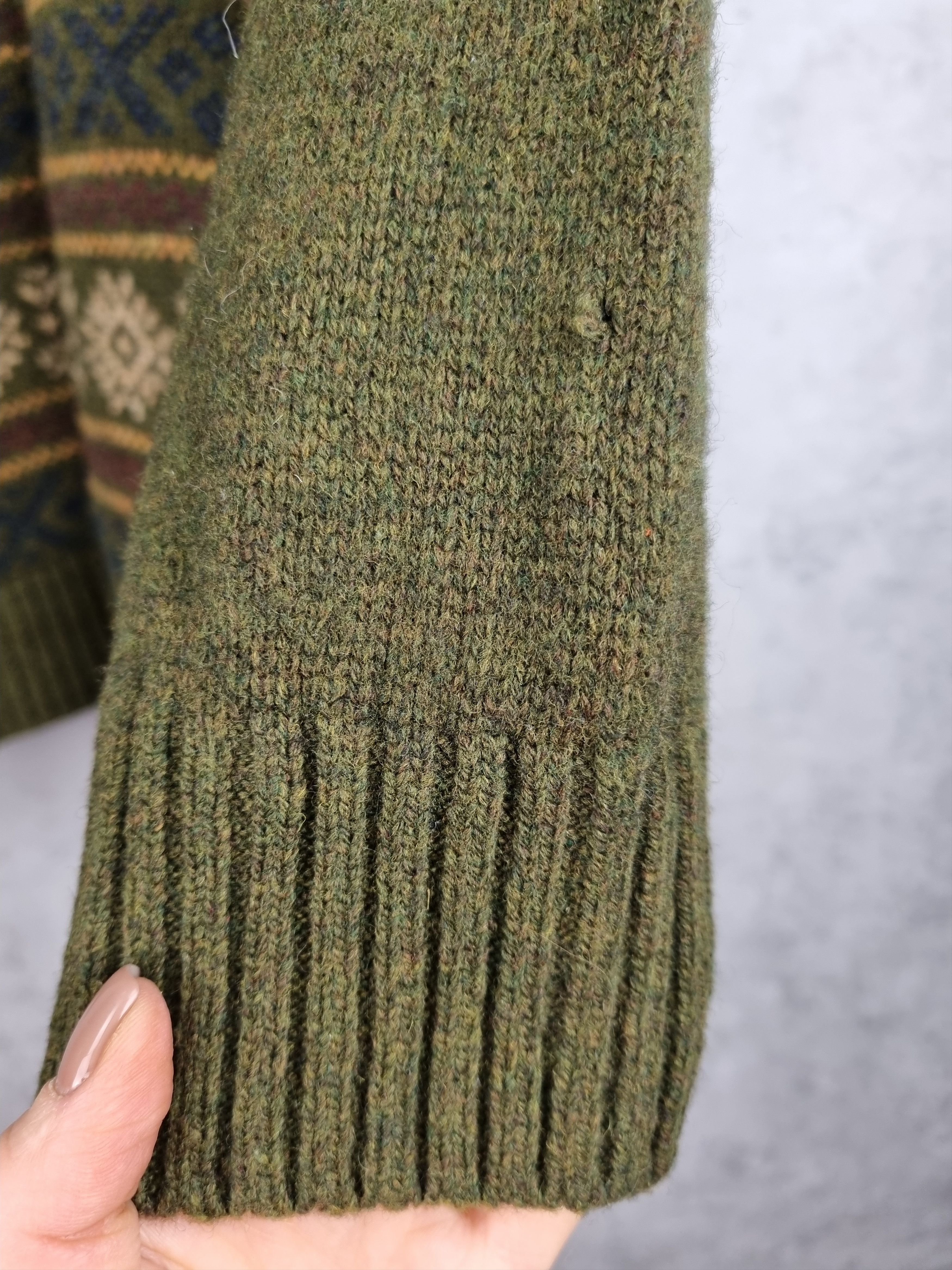 Tommy Hilfiger 90s Tommy Hilfiger Koret Knit Native Wool Navajo Cardigan Size US L / EU 52-54 / 3 - 13 Thumbnail