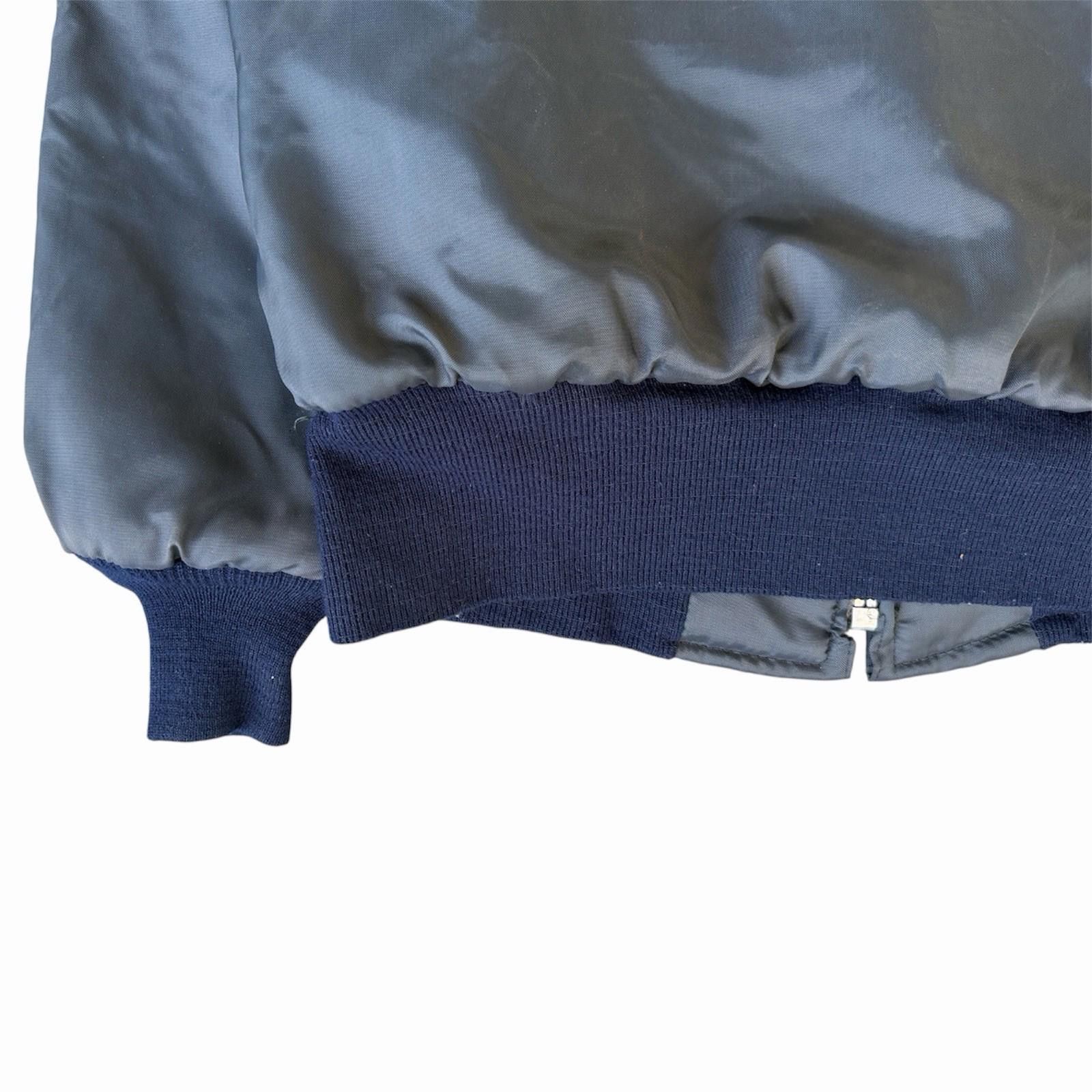 Other Flight Jacket Outer Shell Quilted Liner Blue Nylon Small Size US L / EU 52-54 / 3 - 8 Thumbnail