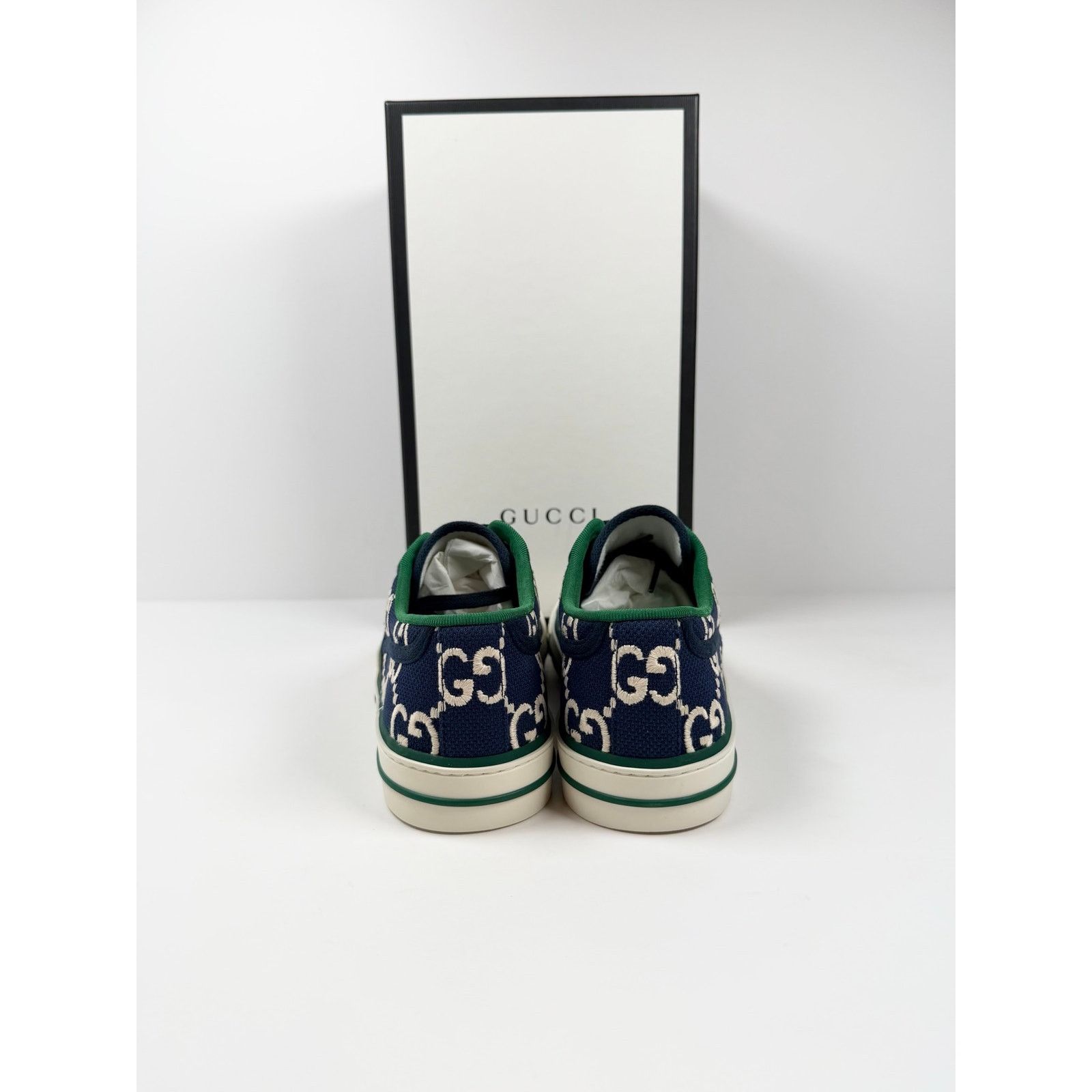 Gucci Size 7.5US - Gucci 1977 Blue Low Top NEW Size US 7.5 / EU 40-41 - 4 Thumbnail