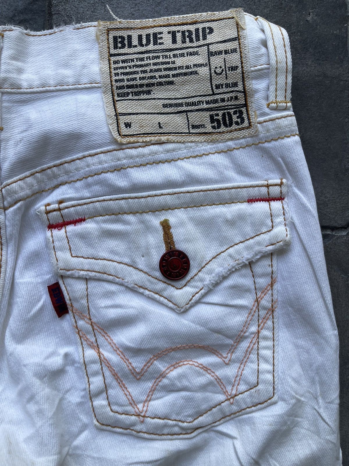 Edwin JAPAN MADE Edwin 503 Flare Size US 30 / EU 46 - 4 Thumbnail