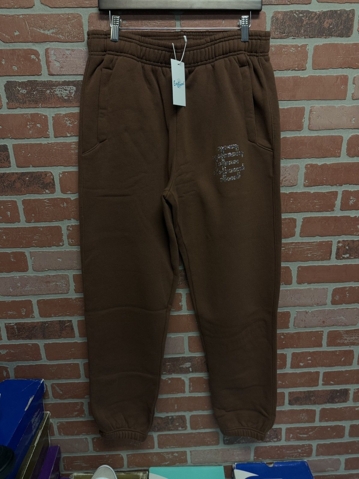 Eric Emanuel × Swarovski Eric Emanuel x Swarovski Sweatpants Size M (NEW) RARE Size US 32 / EU 48 - 1 Thumbnail