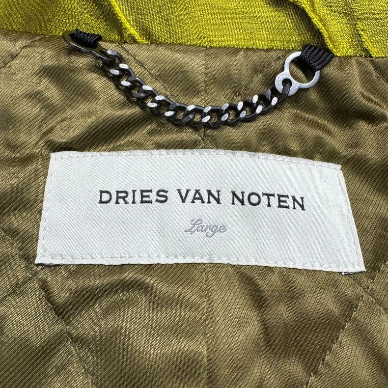 Dries Van Noten dries van notenA long yellow pleated lapel coat 2506-Nextar Size US L / EU 52-54 / 3 - 3 Thumbnail