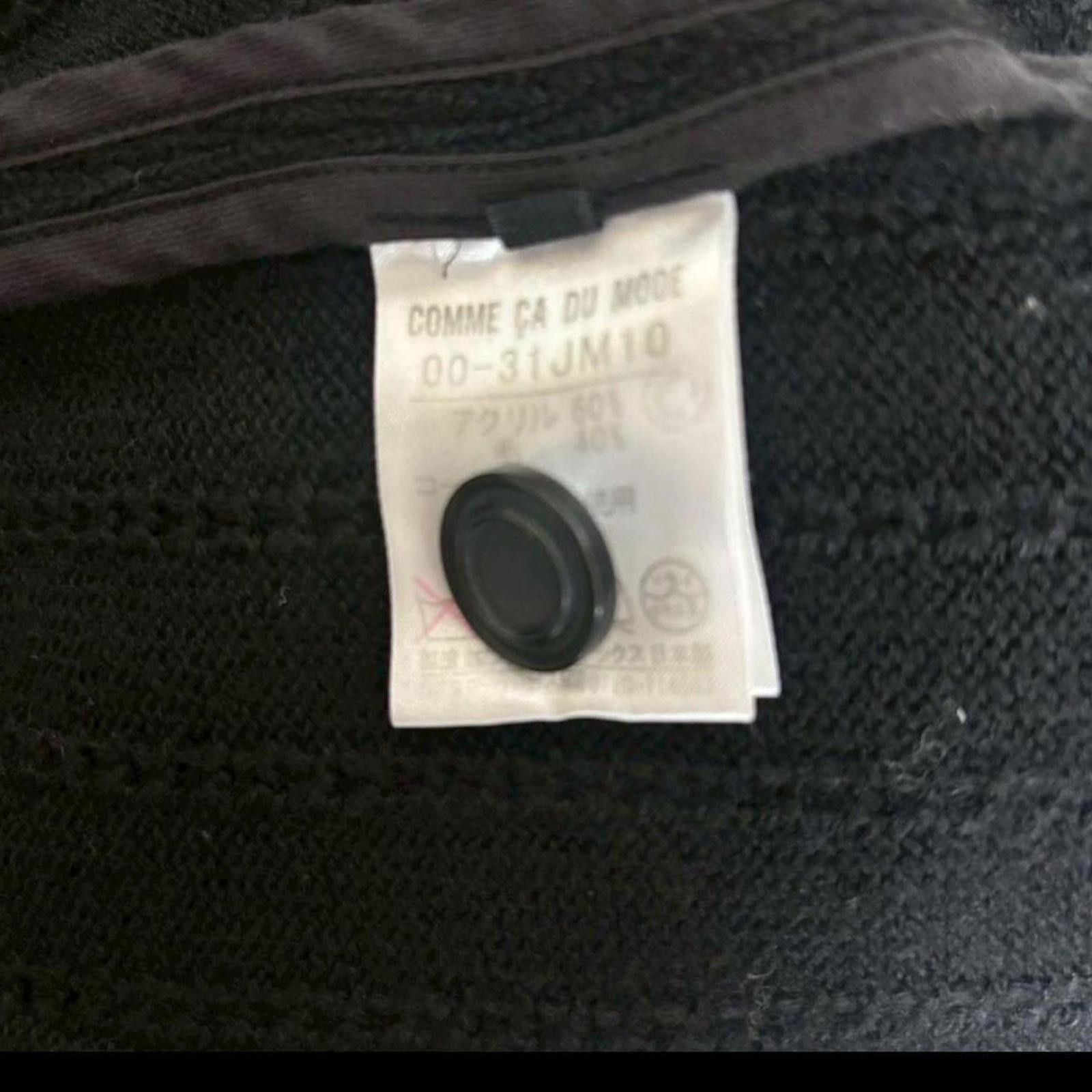 Other Comme ca du mode grunge 2000s style black wool jacket Size XS / US 0-2 / IT 36-38 - 4 Thumbnail