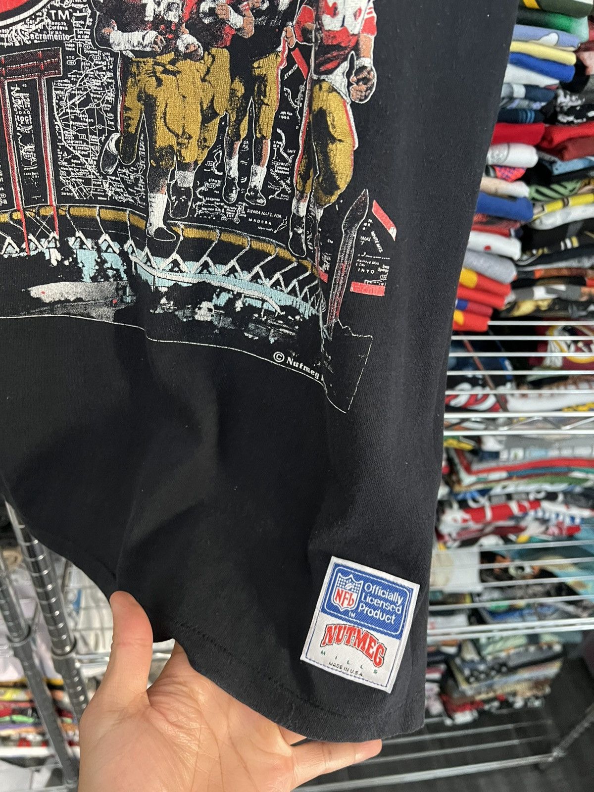 Nutmeg 90s San Francisco 49ers Single Stitch Super Bowl Tee Size US M / EU 48-50 / 2 - 3 Thumbnail