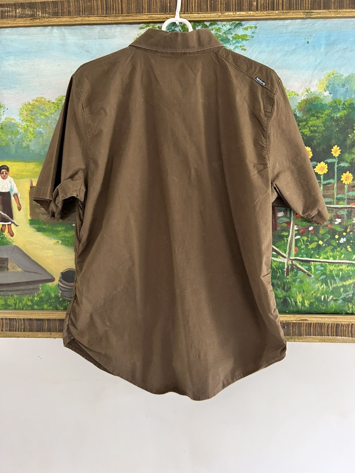 Billabong Billabong Men’s Slim Fit Shirt Brown Short Sleeve Size US L / EU 52-54 / 3 - 3 Thumbnail