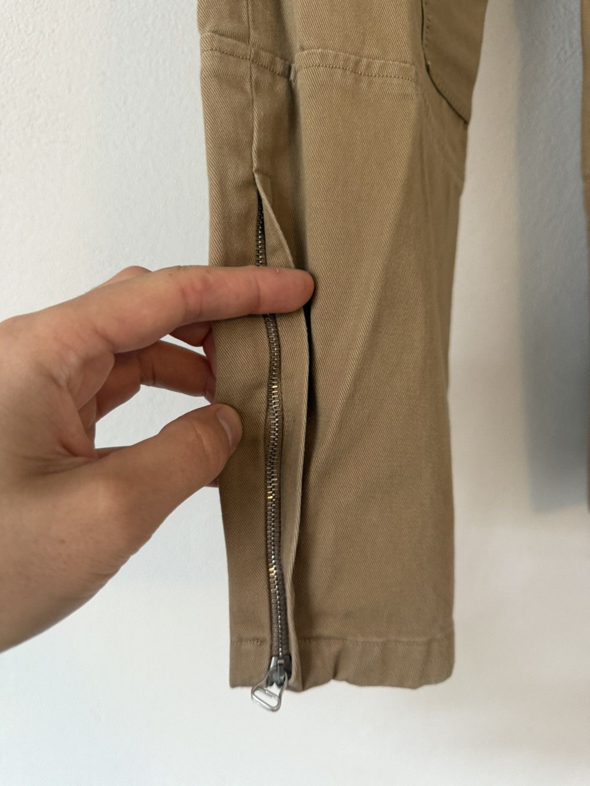 Gucci Camel Twill Pants with Reinforced Knees Size US 30 / EU 46 - 9 Thumbnail
