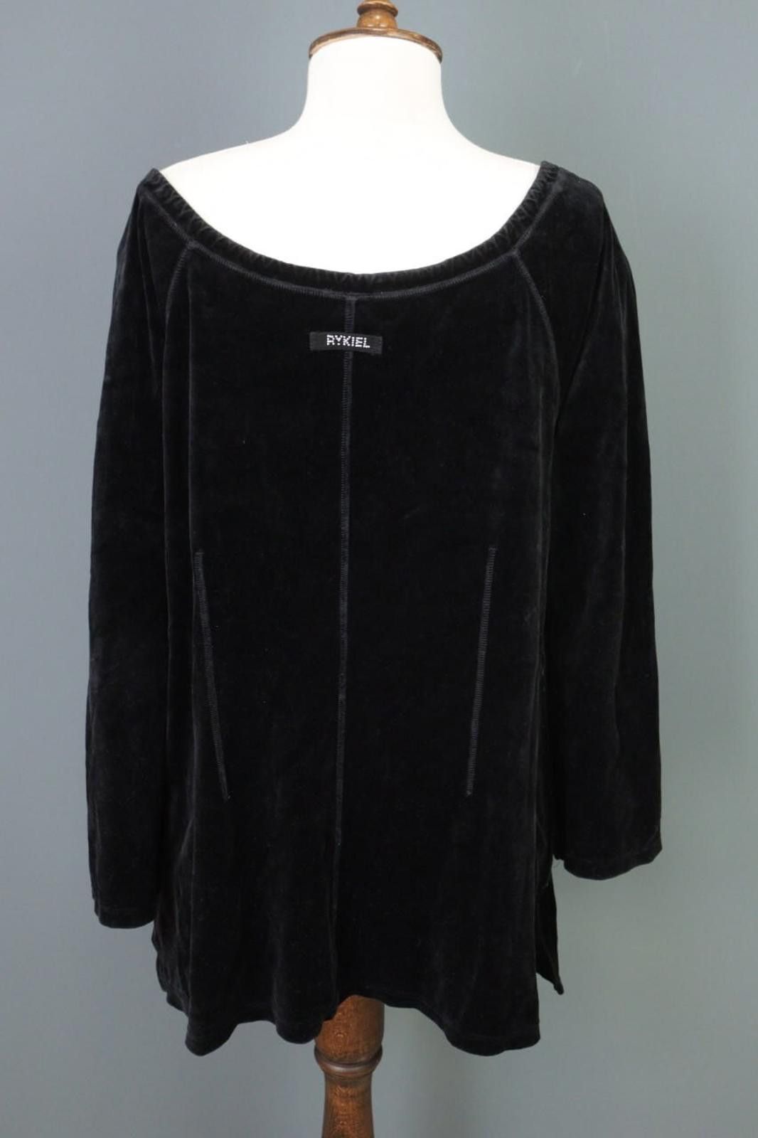 Sonia Rykiel Vintage Sonia Rykiel Black Button A-Line Short Dress Size XL Size XL / US 12-14 / IT 48-50 - 8 Thumbnail