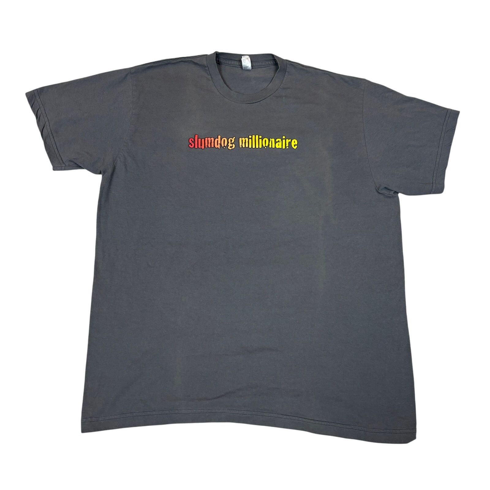 American Apparel × Vintage Slumdog Millionaire 2008 Movie Promo T Shirt Men's XL Size US XL / EU 56 / 4 - 1 Thumbnail