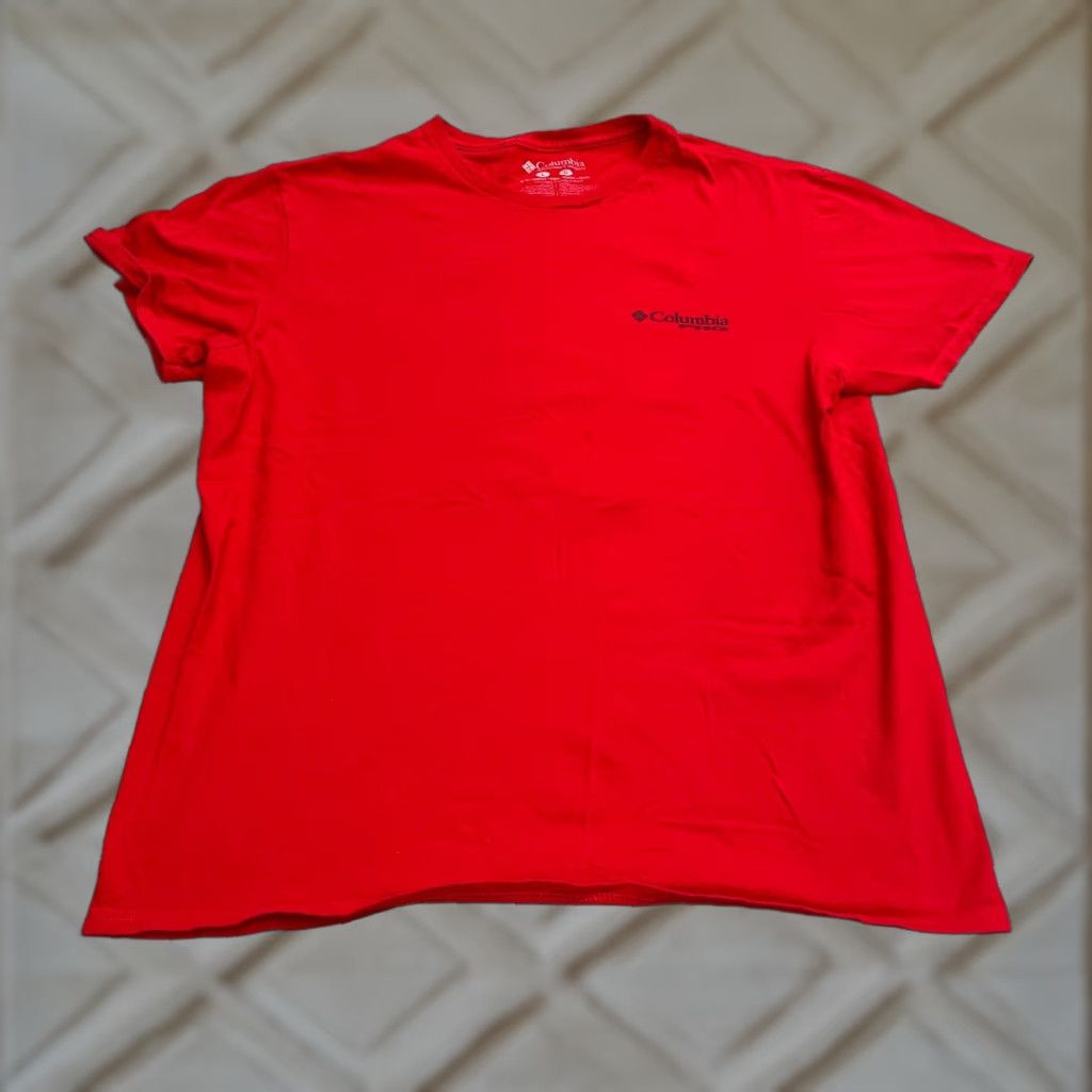 Vintage Columbia PHG Graphic T-Shirt Mens Large Red Crew Neck Short Sleeve Hunting Tee Size US L / EU 52-54 / 3 - 1 Thumbnail