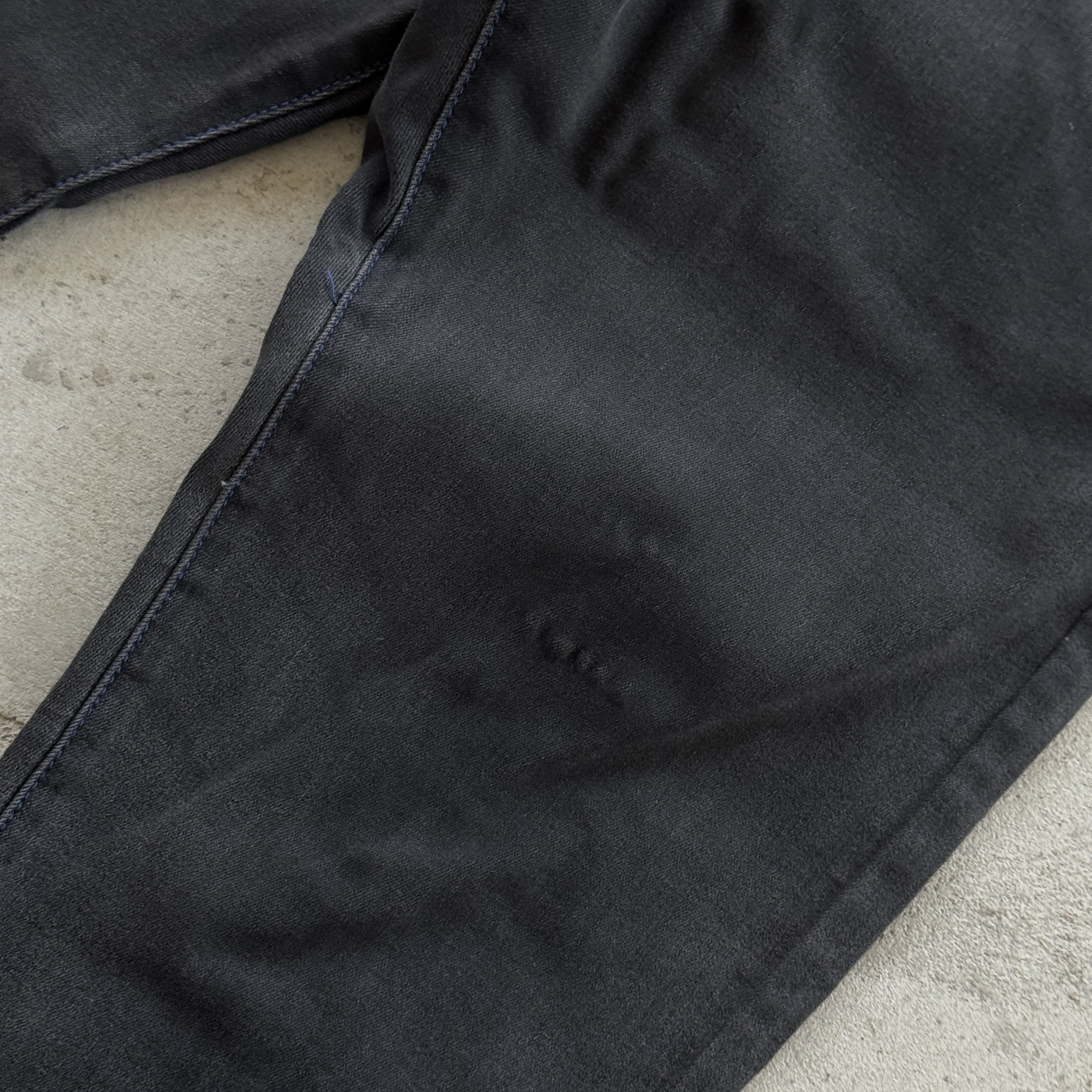 Loro Piana Loro Piana Slim Fit Distressed Grey Jeans Made In Italy W33 Size US 33 - 7 Thumbnail
