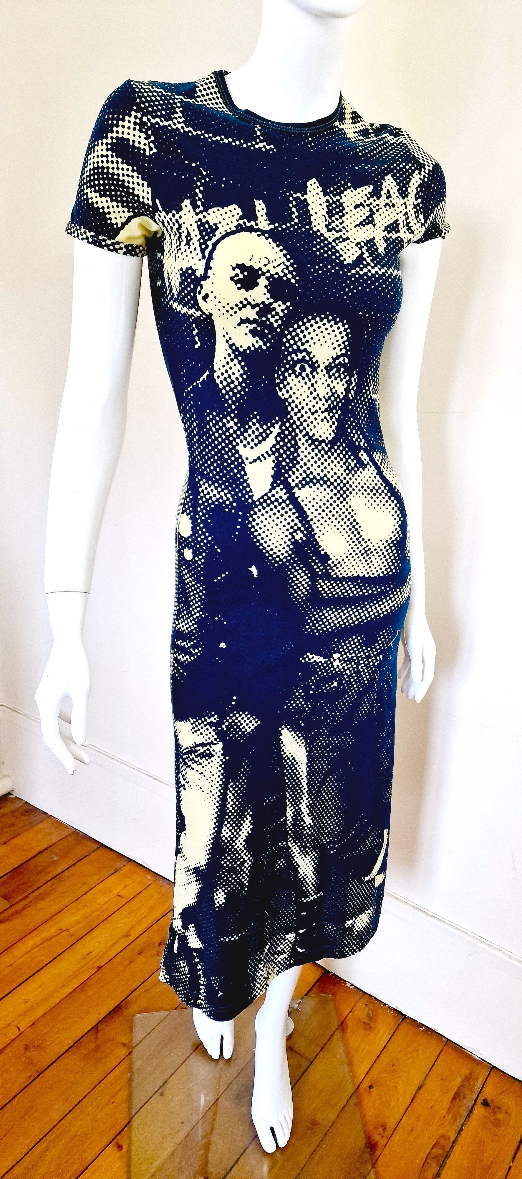 Jean Paul Gaultier Jean Paul Gaultier Punk Fight Against Racism 1997 Dress Size M / US 6-8 / IT 42-44 - 2 Thumbnail