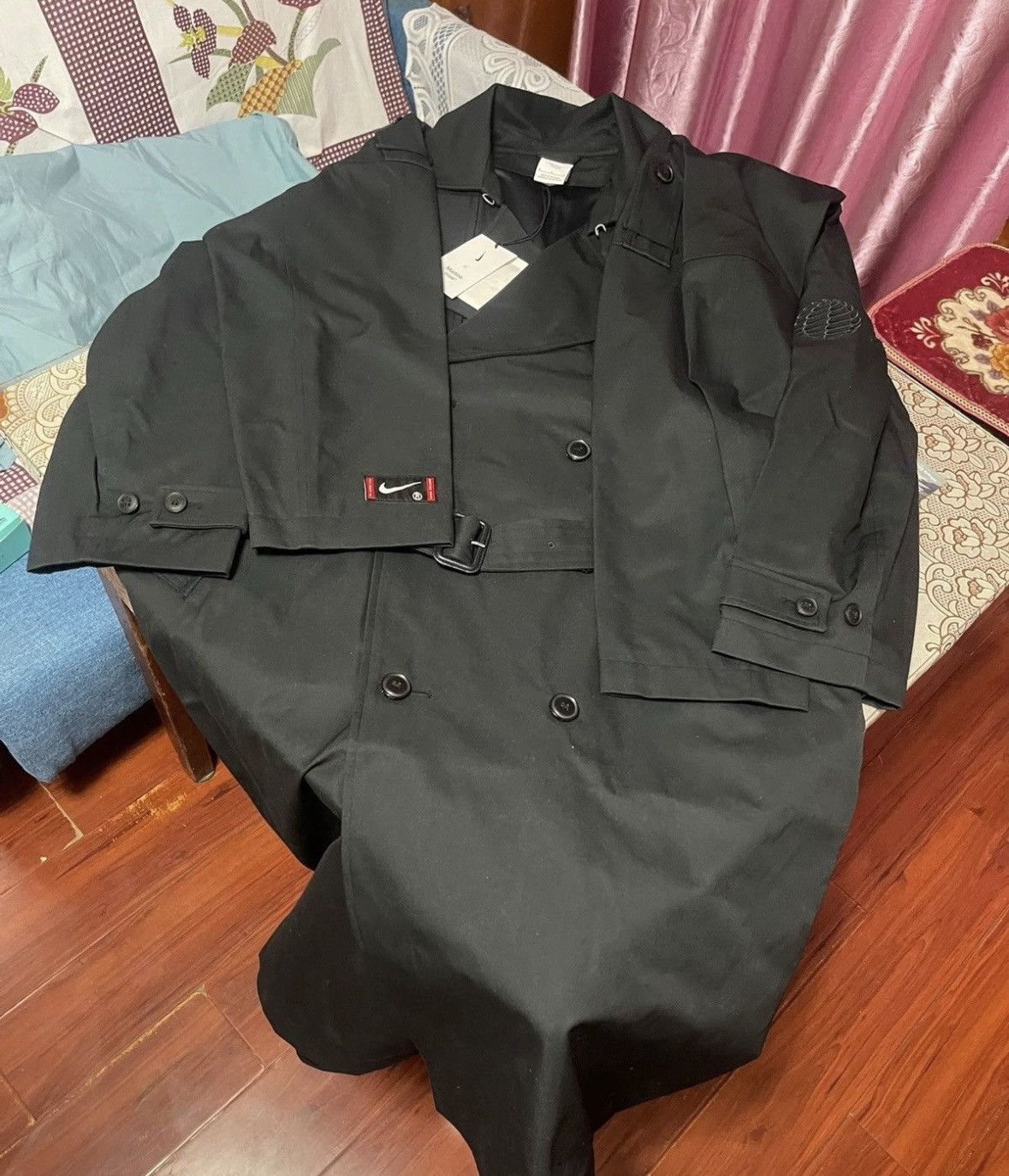 Nike Nike x Martine Rose Trench Coat Black Size US M / EU 48-50 / 2 - 4 Thumbnail