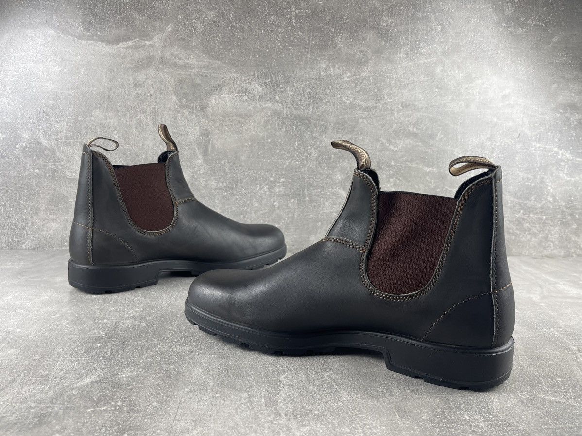 Blundstone Blundstone NWB Model 500 Chelsea Boots Black Leather Size US 12 / EU 45 - 6 Thumbnail