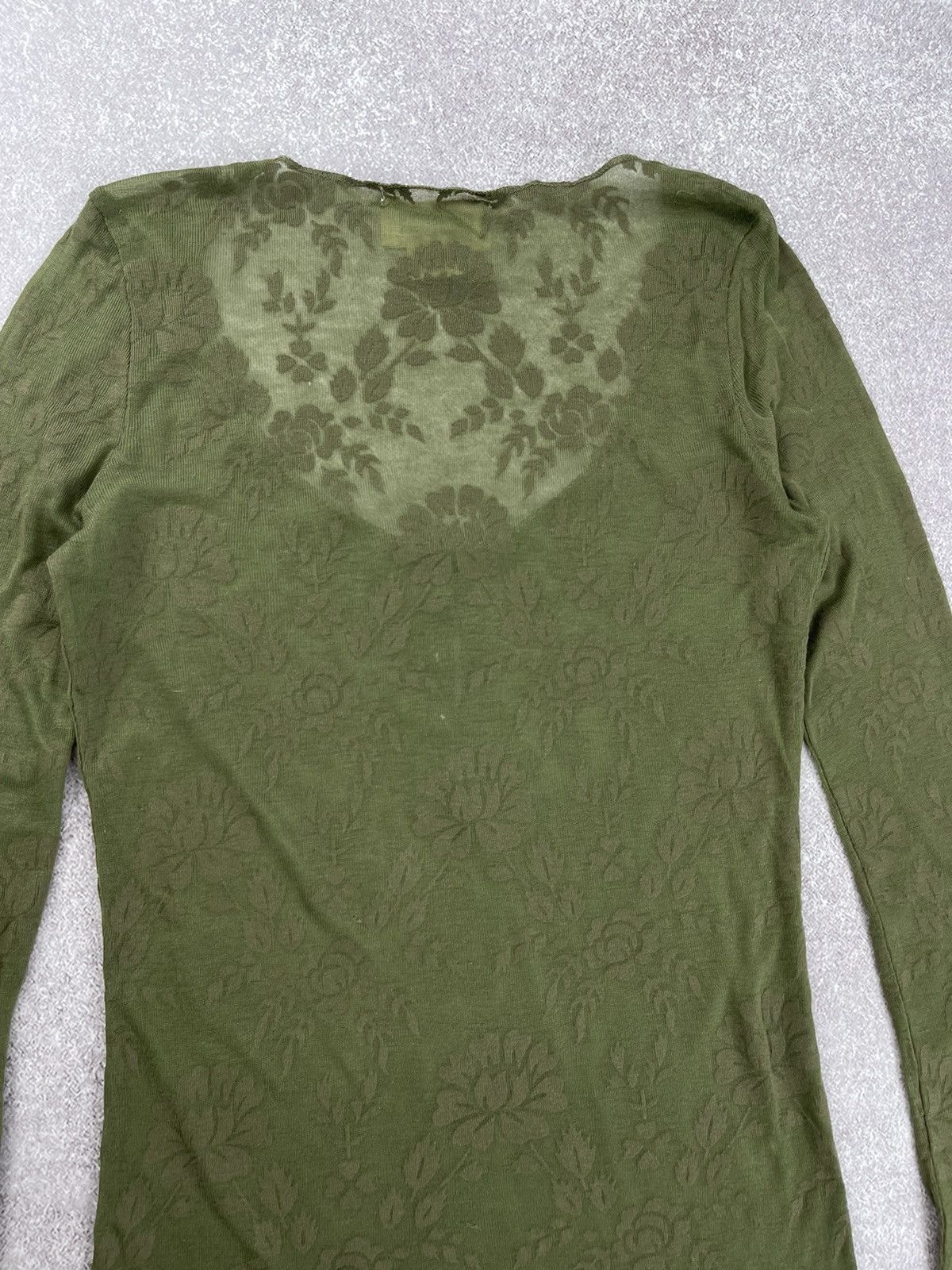 Denim & Supply Ralph Lauren Denim & Supply Ralph Lauren Floral Mesh Long Sleeve Size S Size S / US 4 / IT 40 - 12 Thumbnail