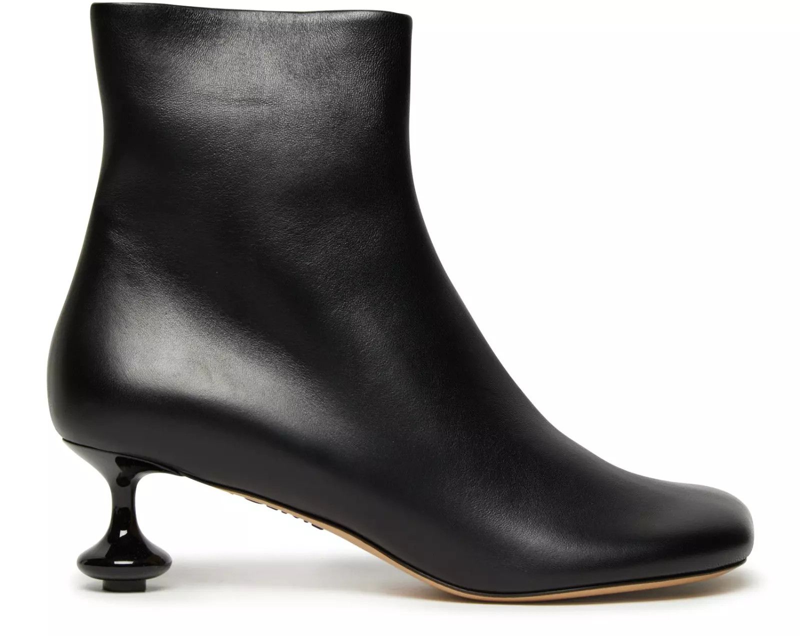 LOEWE Toy Black Leather Ankle Boots New & Authentic