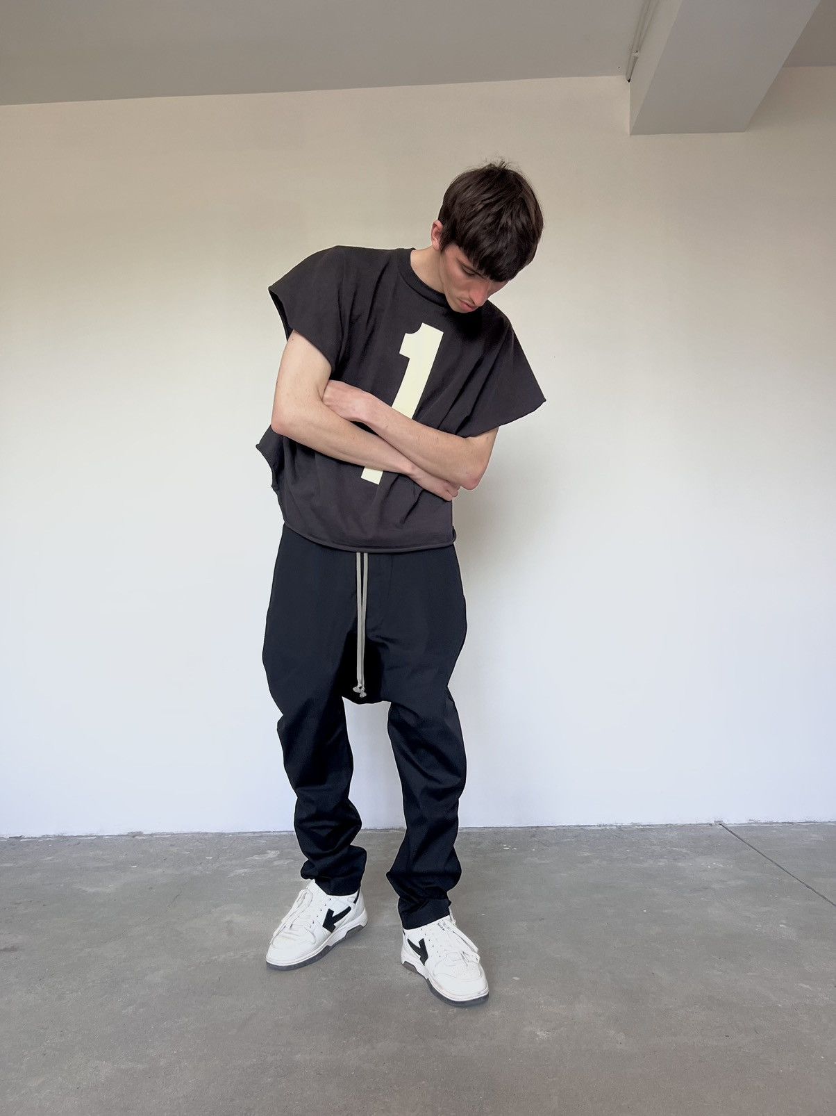 Rick Owens SS24 Lido cotton pants