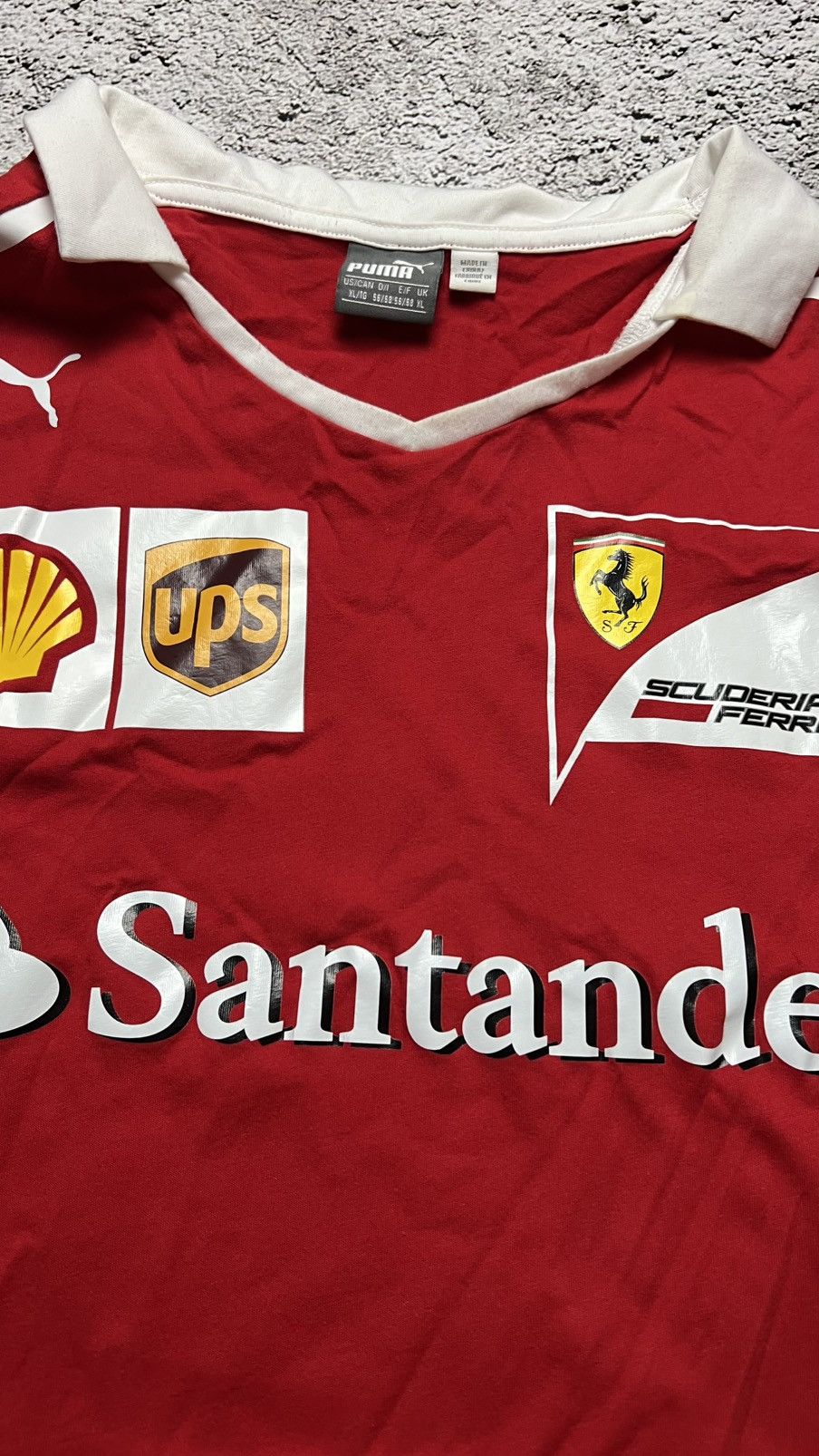 Ferrari × Puma Puma x Ferrari formula uno F1 Schumacher Michael T shirt Size US XL / EU 56 / 4 - 3 Thumbnail