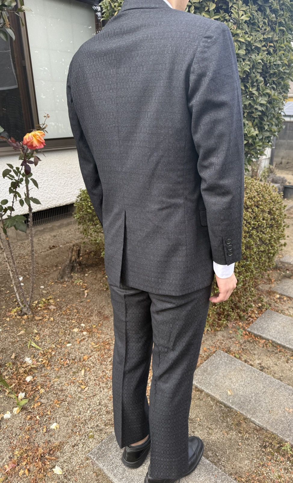 Other Spring&Autumn Japanese Vintage NIKKE TEX Gray Wool Suit Size 40R - 13 Thumbnail