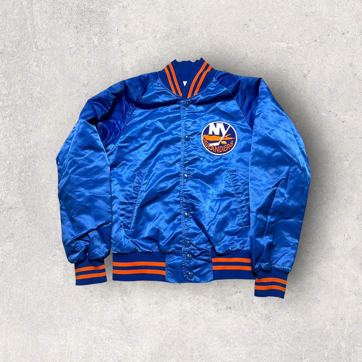 NHL Vintage New York Islanders satin bomber jacket Size US XS / EU 42 / 0 - 1 Thumbnail