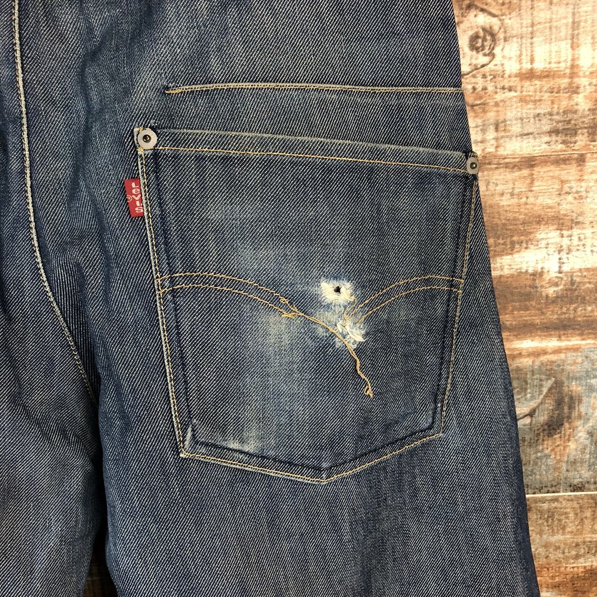 Levi's Levis engineered vintage Blue jeans Denim Pants #A2581 Size US 31 - 18 Thumbnail