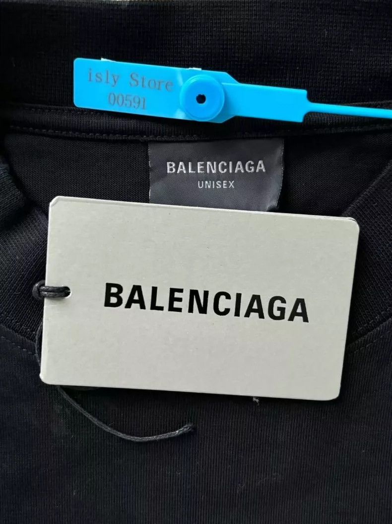 Balenciaga Balenciaga Sanskrit Logo Mud Dye Short Sleeve T-Shirt Size US S / EU 44-46 / 1 - 3 Thumbnail