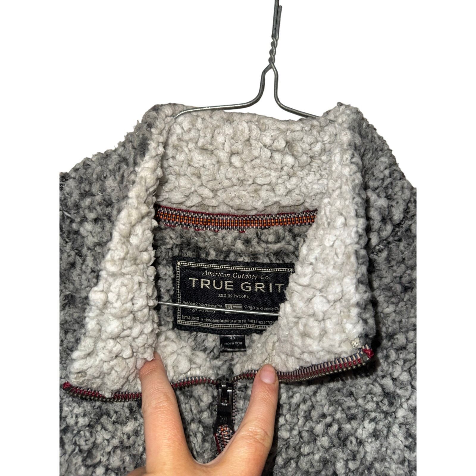 True Grit True Grit (Dylan) Frosty Tipped Women’s Stadium Pullover Size XS / US 0-2 / IT 36-38 - 5 Thumbnail