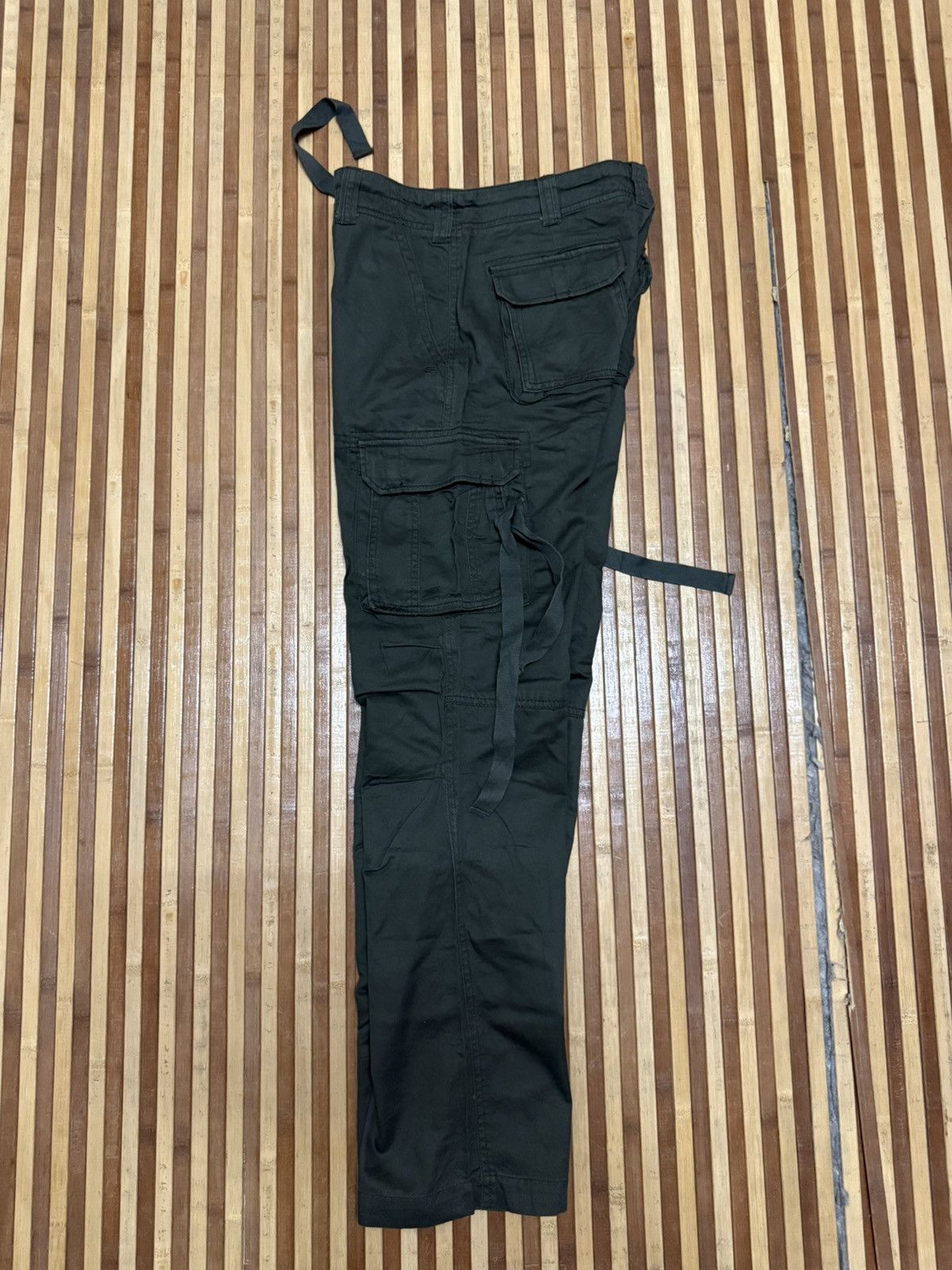 Japanese Brand POLHAM Unisex Cargo Pants Streetwear Multipocket Size US 29 - 9 Thumbnail