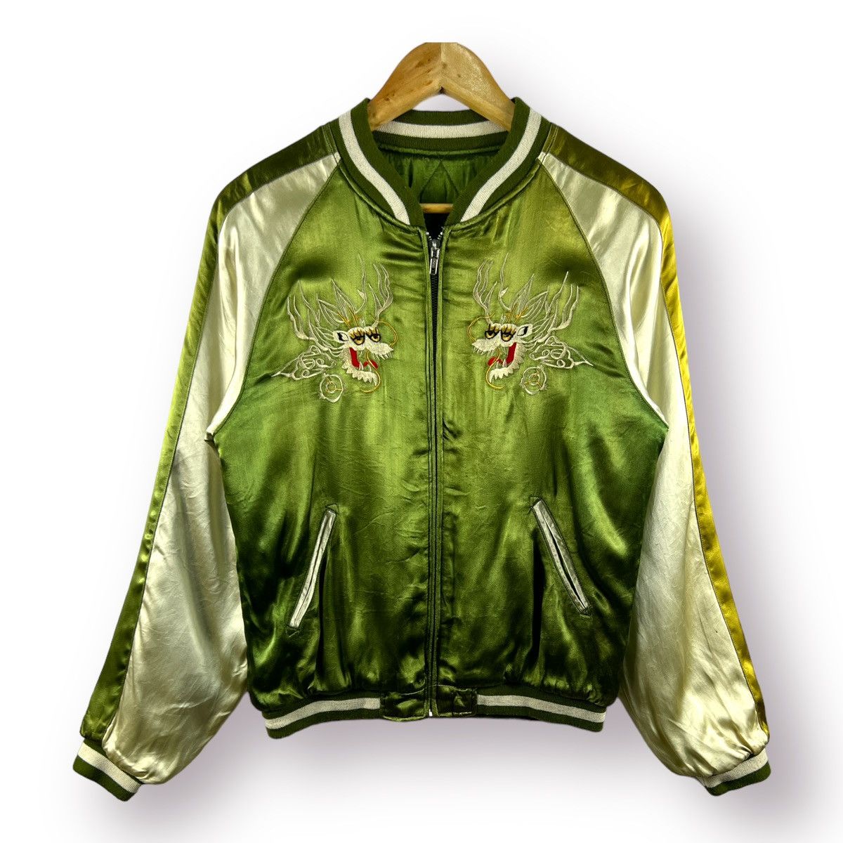 ヴィンテージ】mustard Sukajan made in Japan 【公式通販】