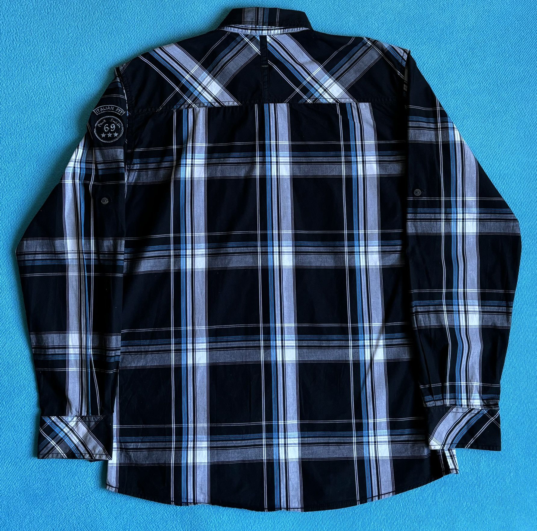 Paul Smith Paul Smith Italian Fit 69 black white check shirt size XL Size US XL / EU 56 / 4 - 9 Thumbnail