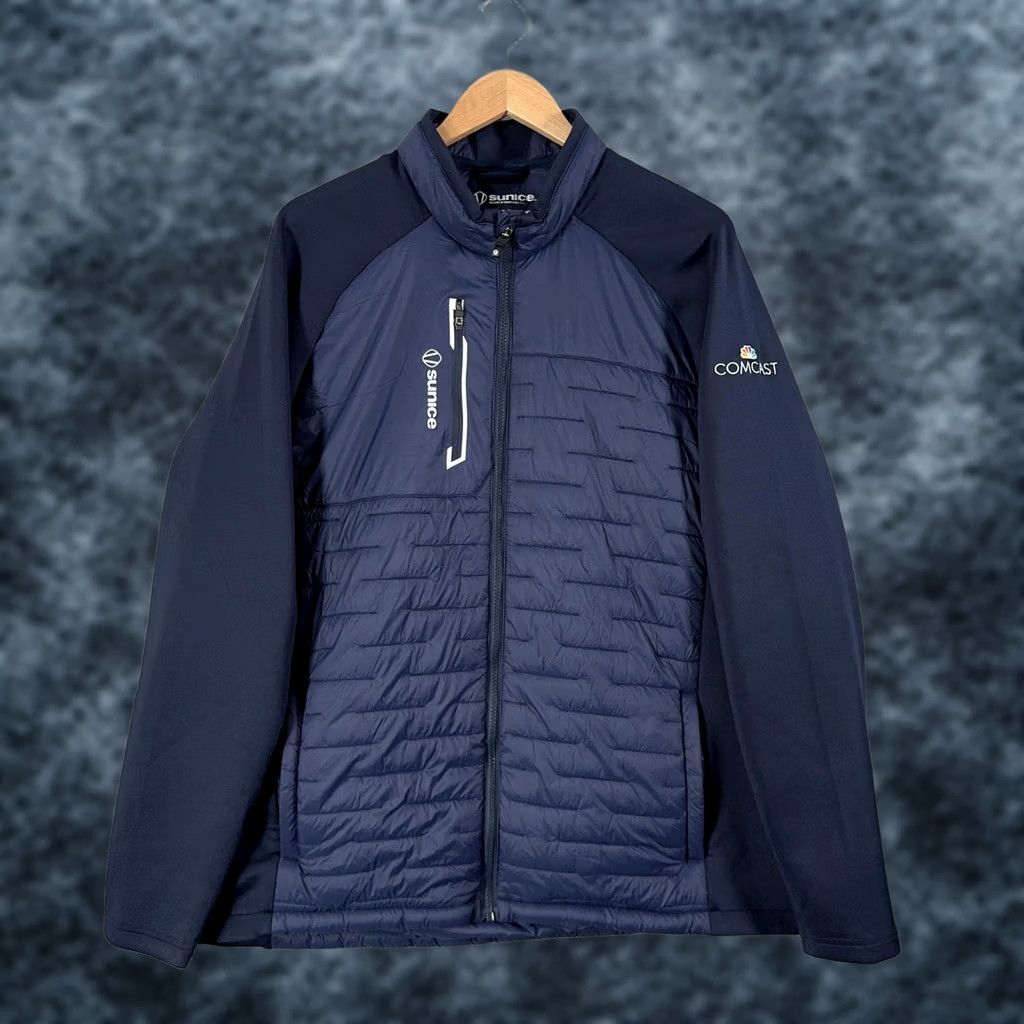 Hamilton Sunice Hamilton Element Shield Thermal Jacket Mens XL Blue Golf Puffer Softshell Wind-Resistant Zip Pockets Full Zip Size US XL / EU 56 / 4 - 1 Thumbnail