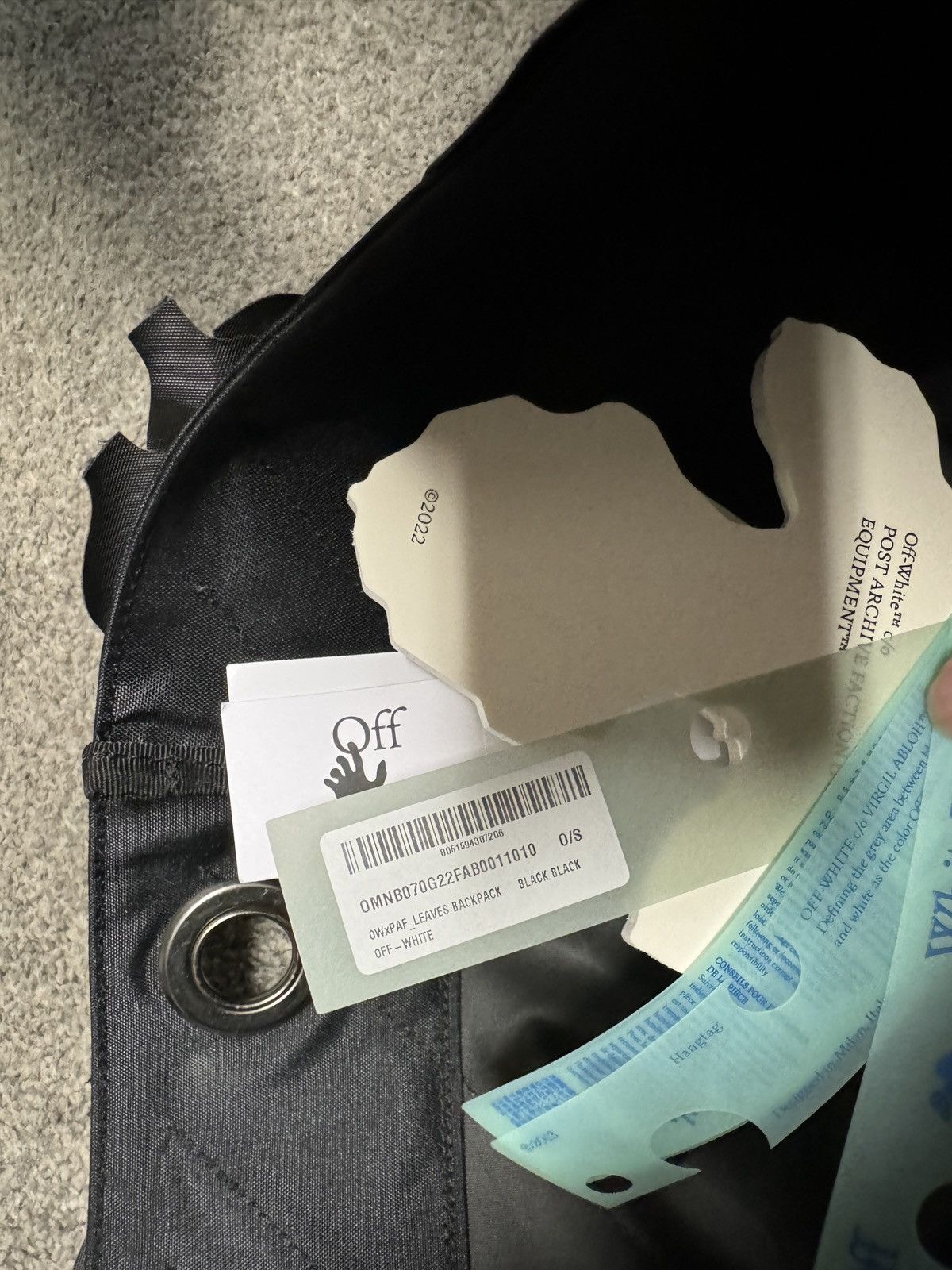 Off-White × POST ARCHIVE FACTION (PAF) Off-White™ C/O Post Archive Faction (Paf) Leaves Backpack Size ONE SIZE - 16 Thumbnail