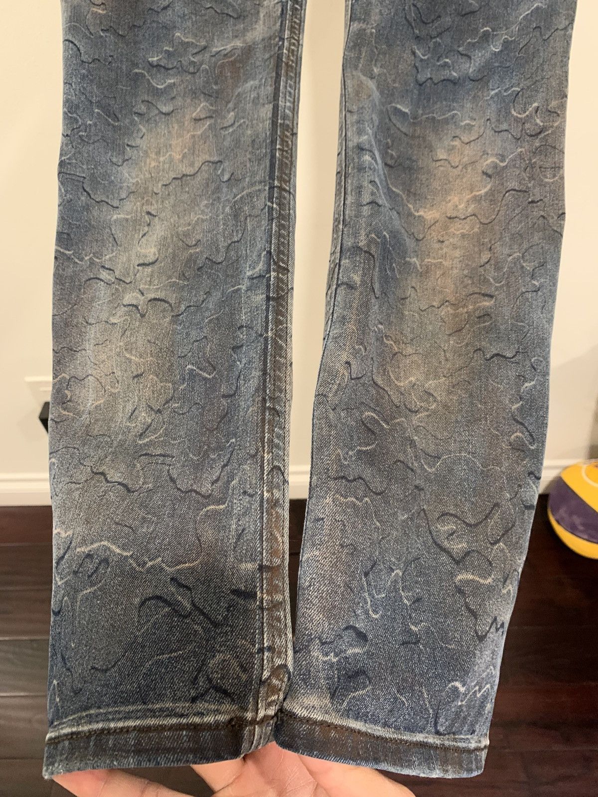 Diesel diesel blue skinny camo graphic jeans Size US 31 - 8 Thumbnail