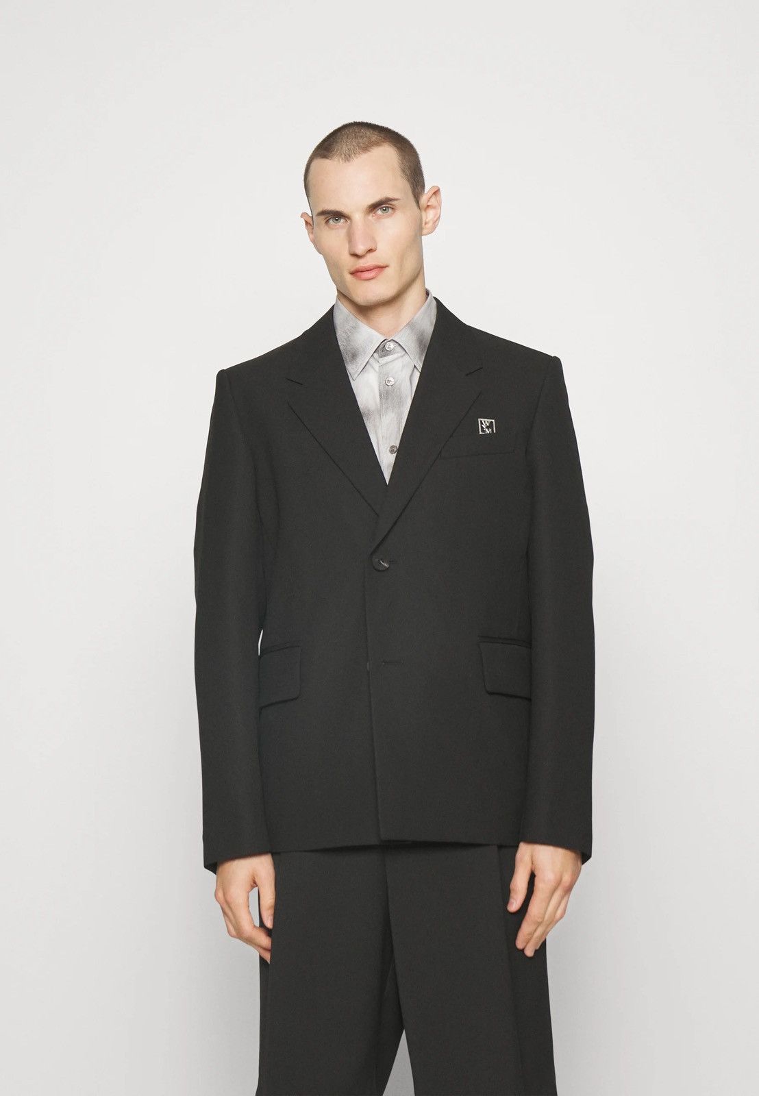 Wooyoungmi !DS! SS23 Wooyoungmi Black Blazer Jacket Size 38R - 3 Thumbnail