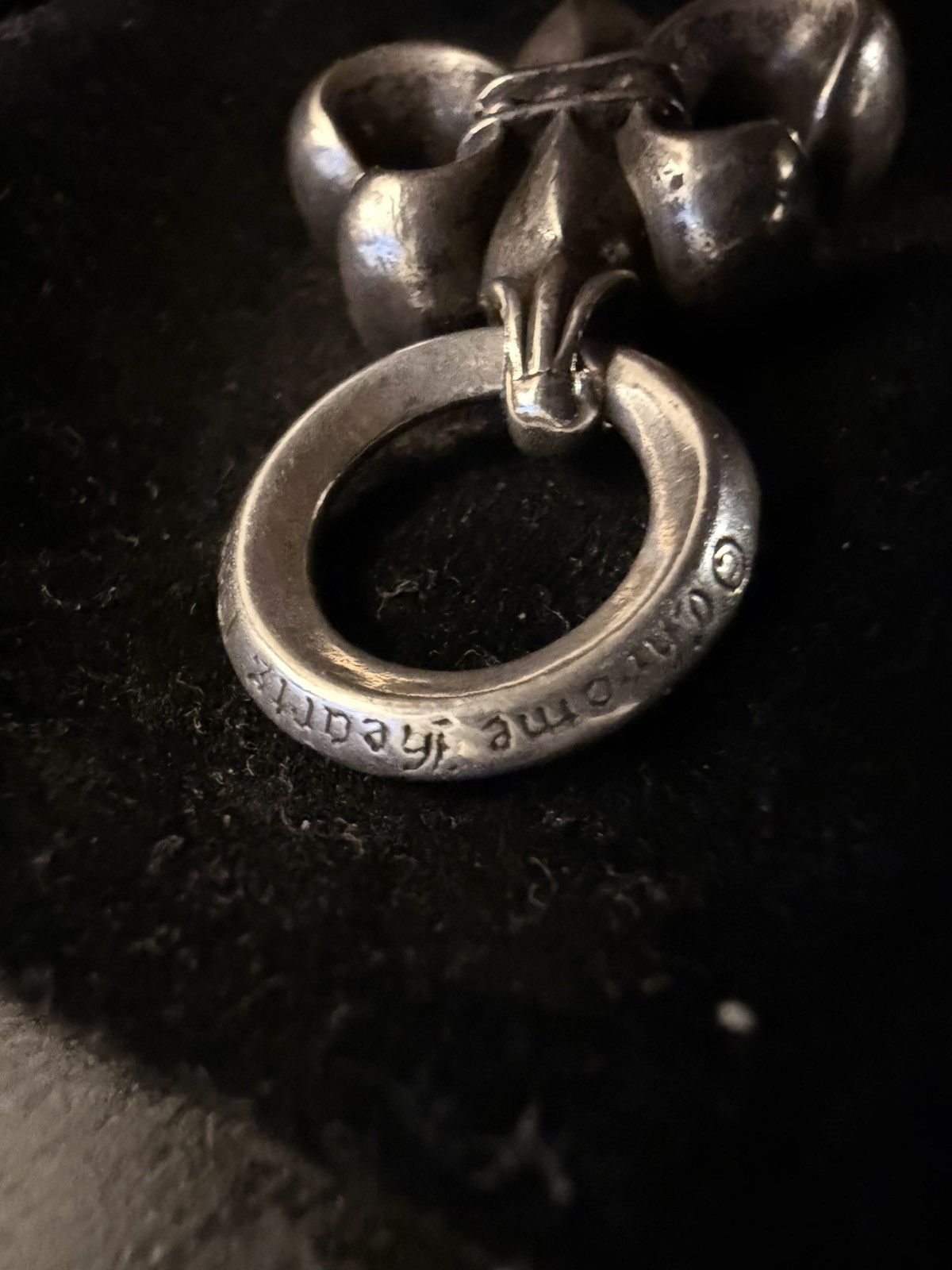 Chrome Hearts Chrome Hearts Fleur pendant leather strap combo Size ONE SIZE - 4 Thumbnail