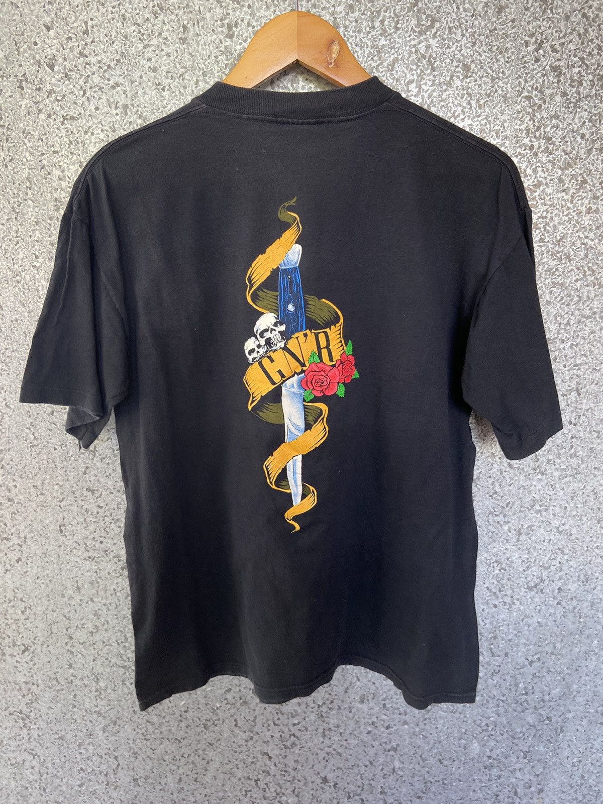 Band Tees 🔥 Vtg 90s Vintage Gun And Roses t shirt tour tee brockum Size US M / EU 48-50 / 2 - 5 Thumbnail