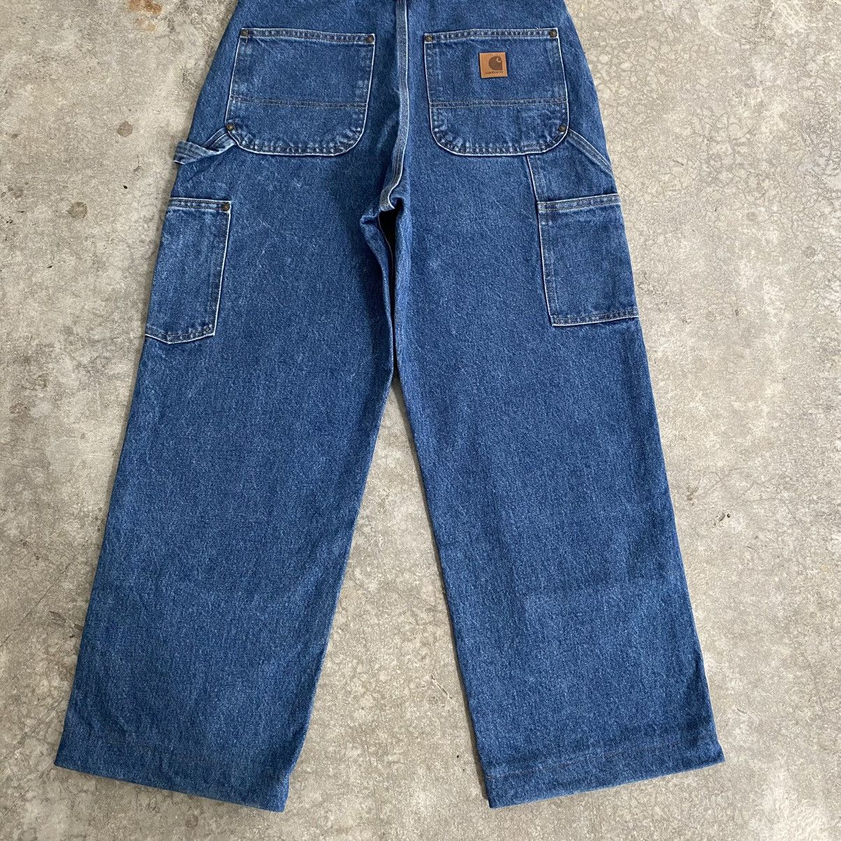 Carhartt Vintage Carhartt Double Knee Carpenter Denim Jeans Size US 31 - 13 Thumbnail