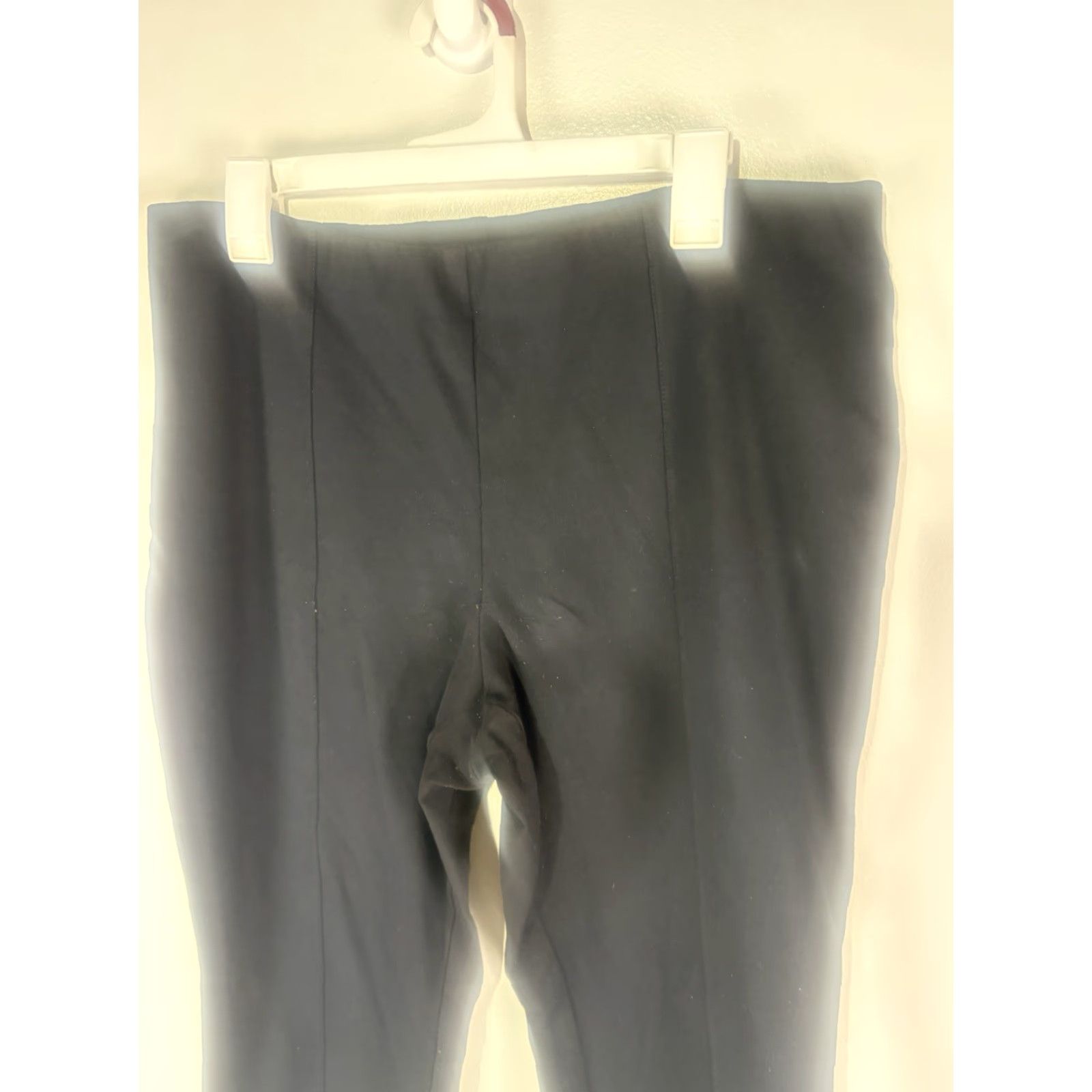 J. Jill J Jill Black Ponte Barely Bootcut Pull On Stretchy Pants Womens Size L Size 36" / US 14 / IT 50 - 2 Thumbnail