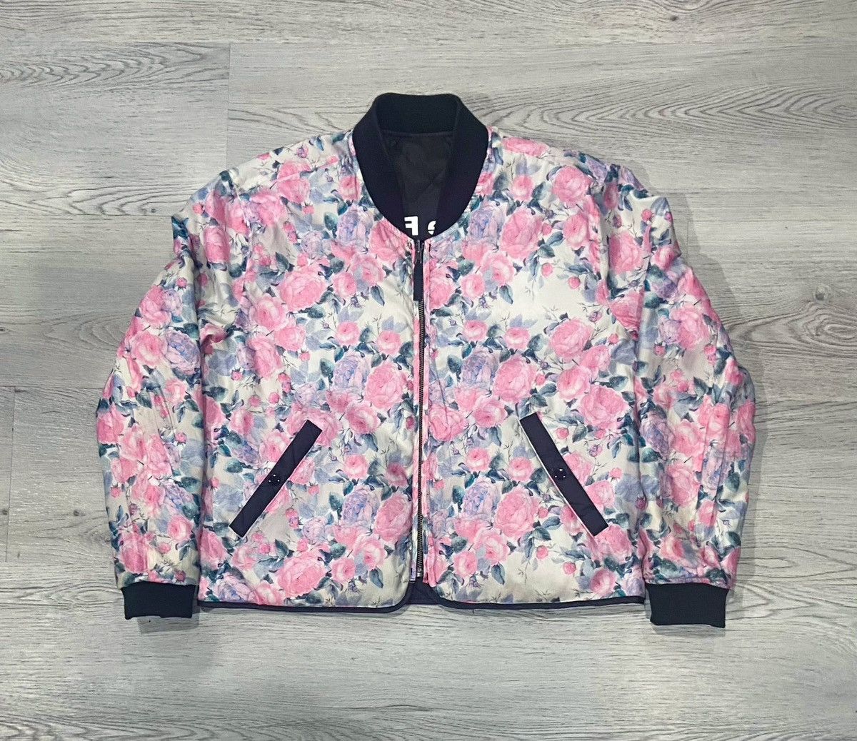Golf Wang × Golf le Fleur × Tyler The Creator Golf Le Fleur Reversible Bomber Jacket - Black Size US S / EU 44-46 / 1 - 4 Thumbnail