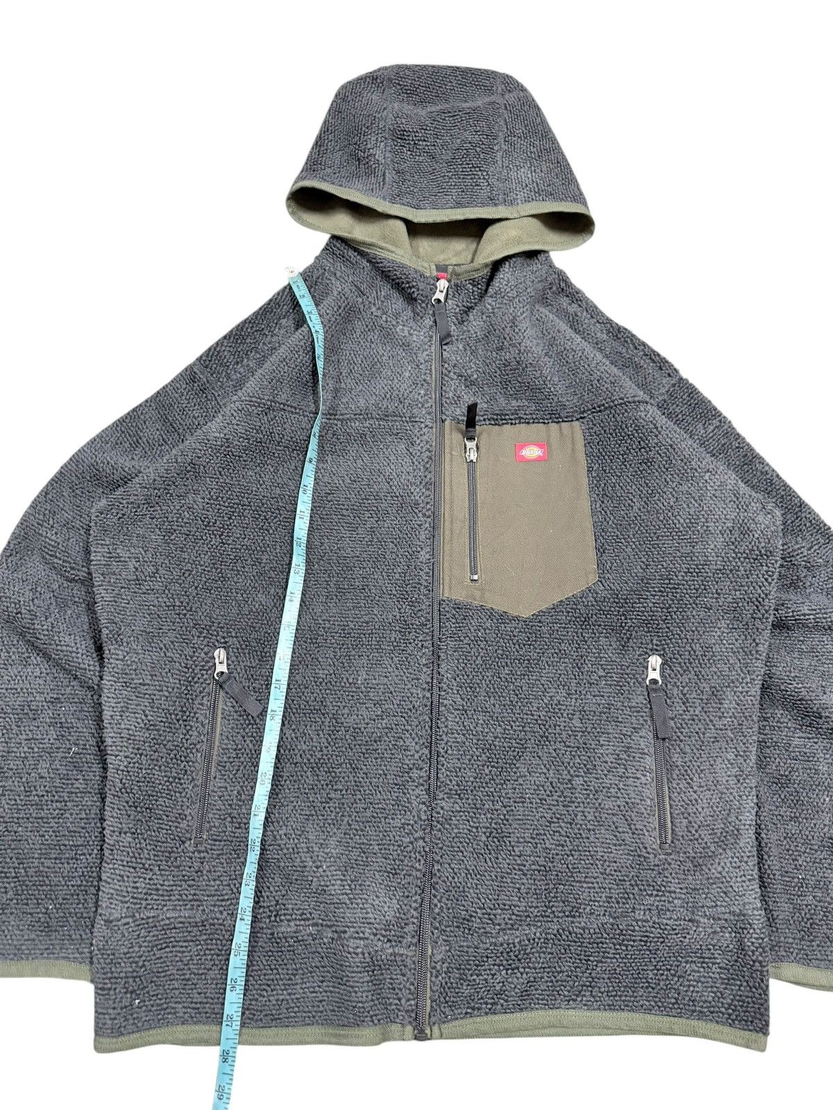 Dickies Vtg💥Dickies Fleece Zipper Hoodies Jacket Size US L / EU 52-54 / 3 - 13 Thumbnail