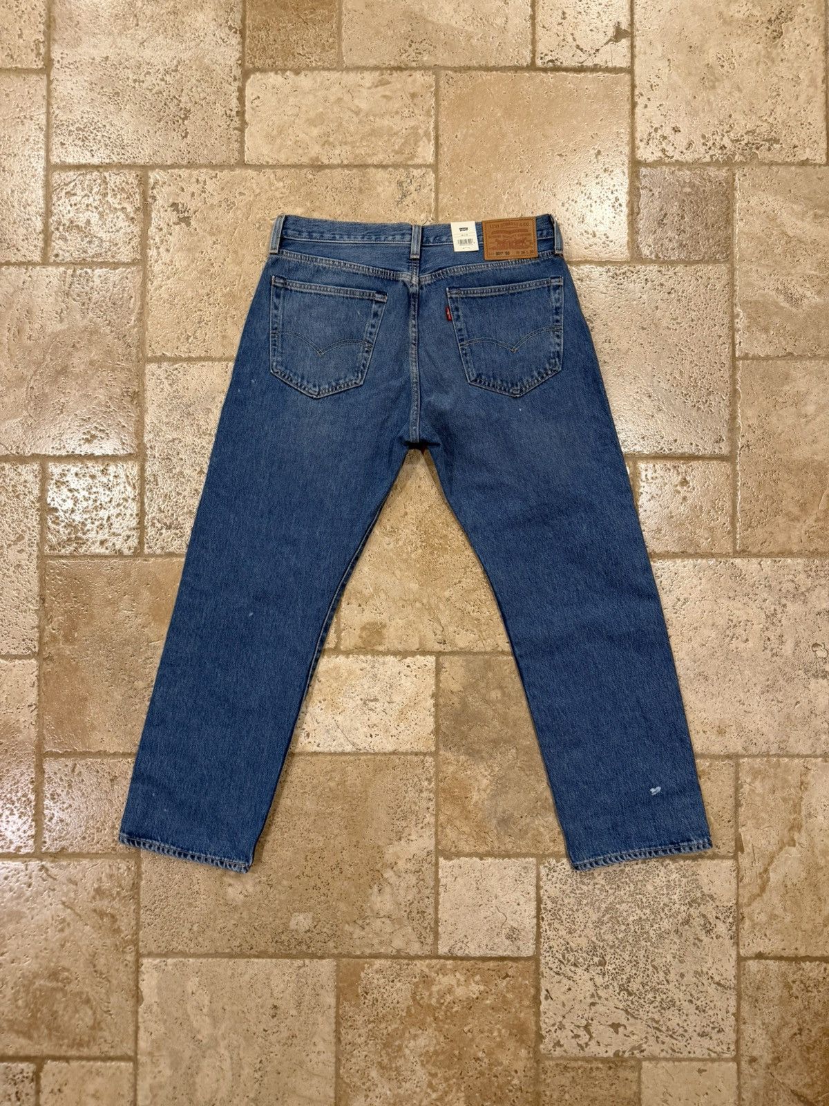 Levi's Vintage Clothing Levi's 501 Vintage '93 Straight Paint Distressed Denim Jeans Size US 36 / EU 52 - 5 Thumbnail