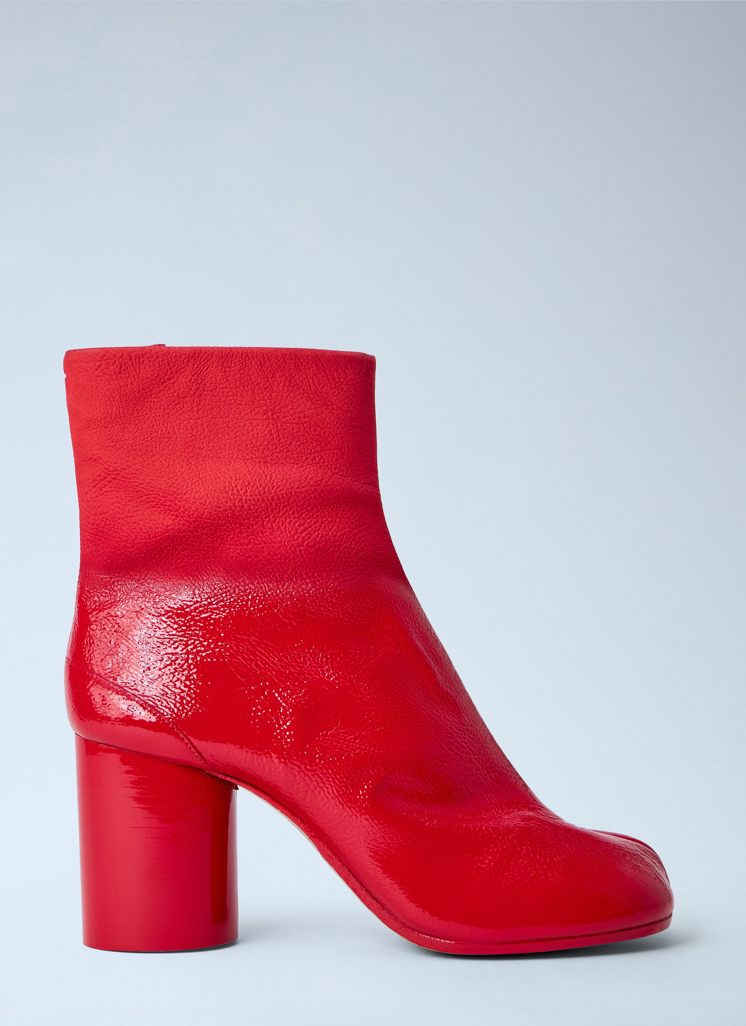 Maison Margiela Tabi Leather Ankle Boot Size US 10 / IT 40 - 1 Thumbnail