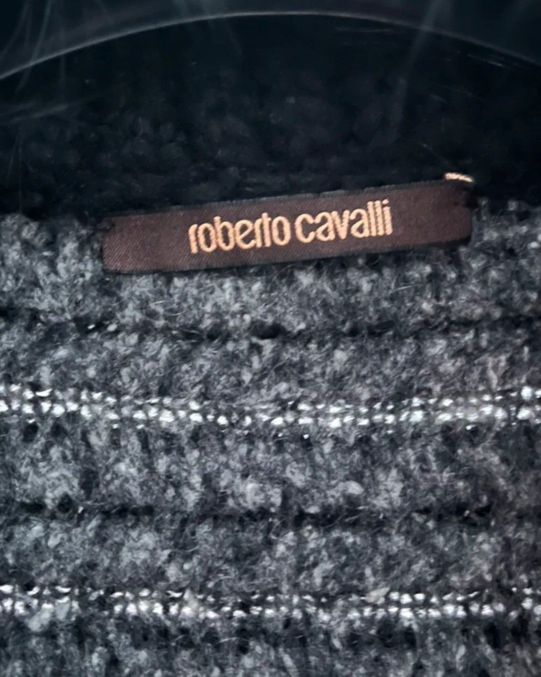 Roberto Cavalli RACCOON / MINK FUR WOOL COAT JACKET Size M / US 6-8 / IT 42-44 - 3 Thumbnail