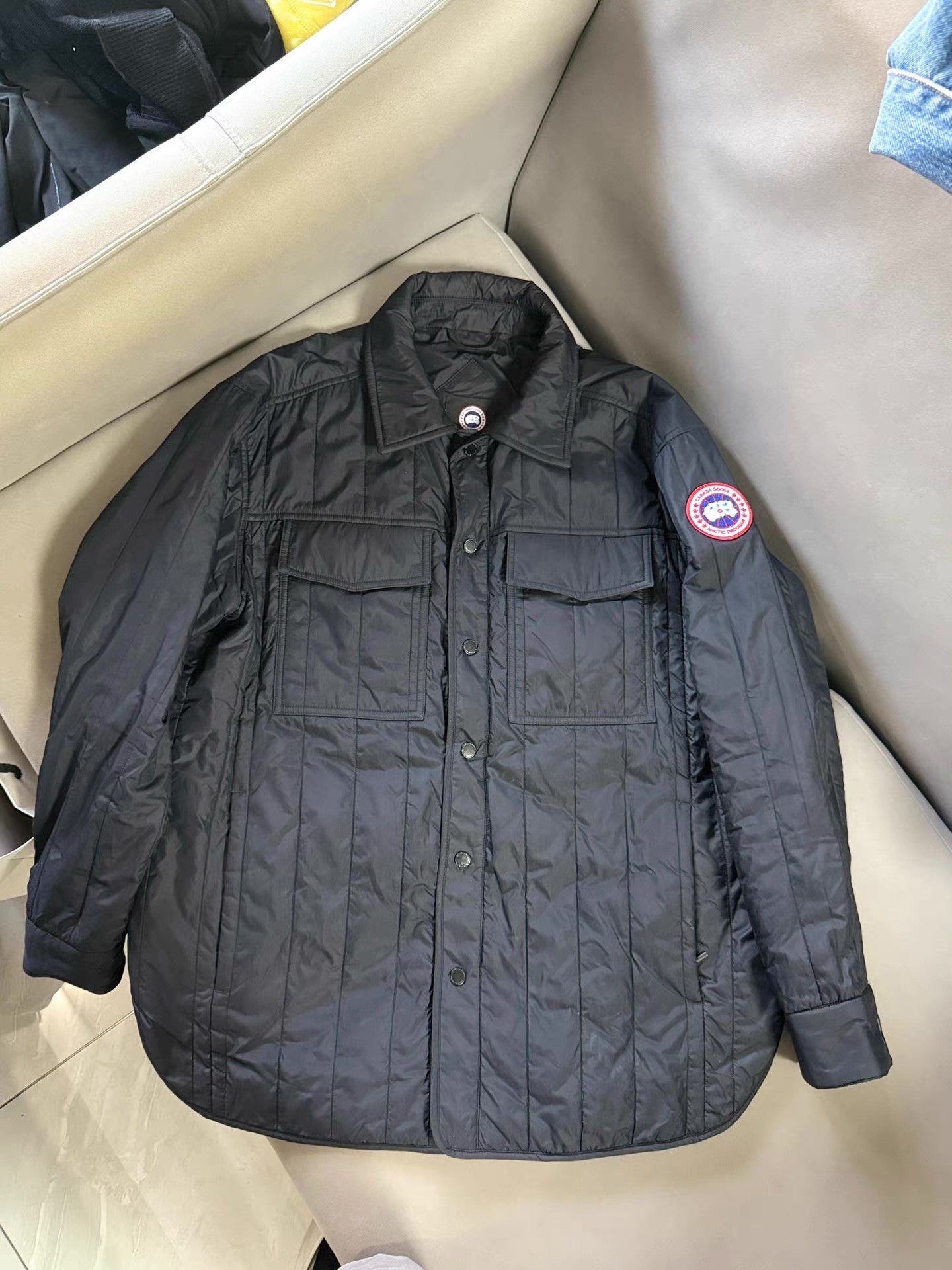 Canada Goose Canada Goose Carlyle Men's Quilted Shirt Jacket Ｑ20 Size US M / EU 48-50 / 2 - 1 Thumbnail