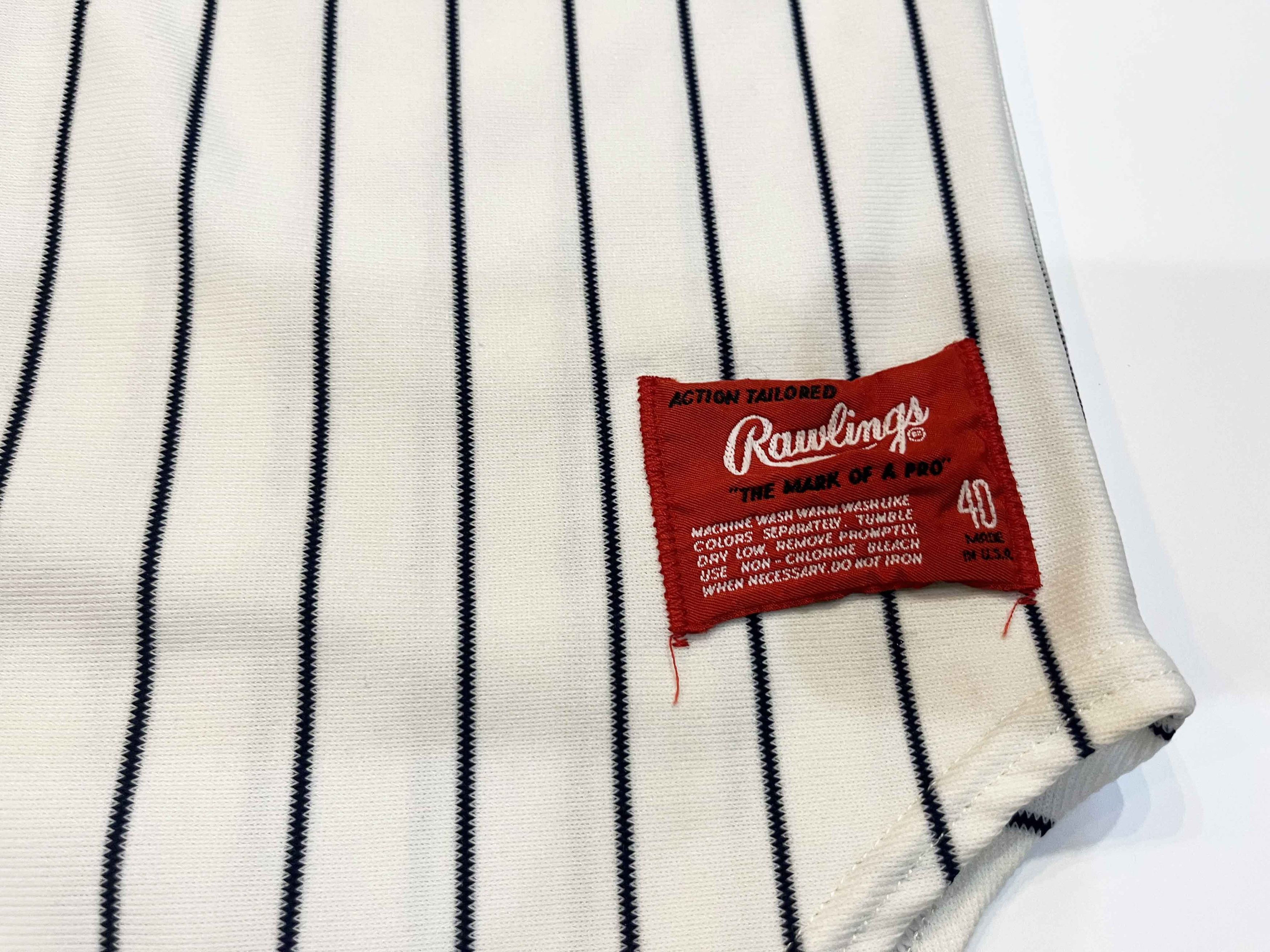 New York Yankees × Vintage Vintage Rawlings MLB New York Yankees Pinstripe Jersey Size US M / EU 48-50 / 2 - 4 Thumbnail
