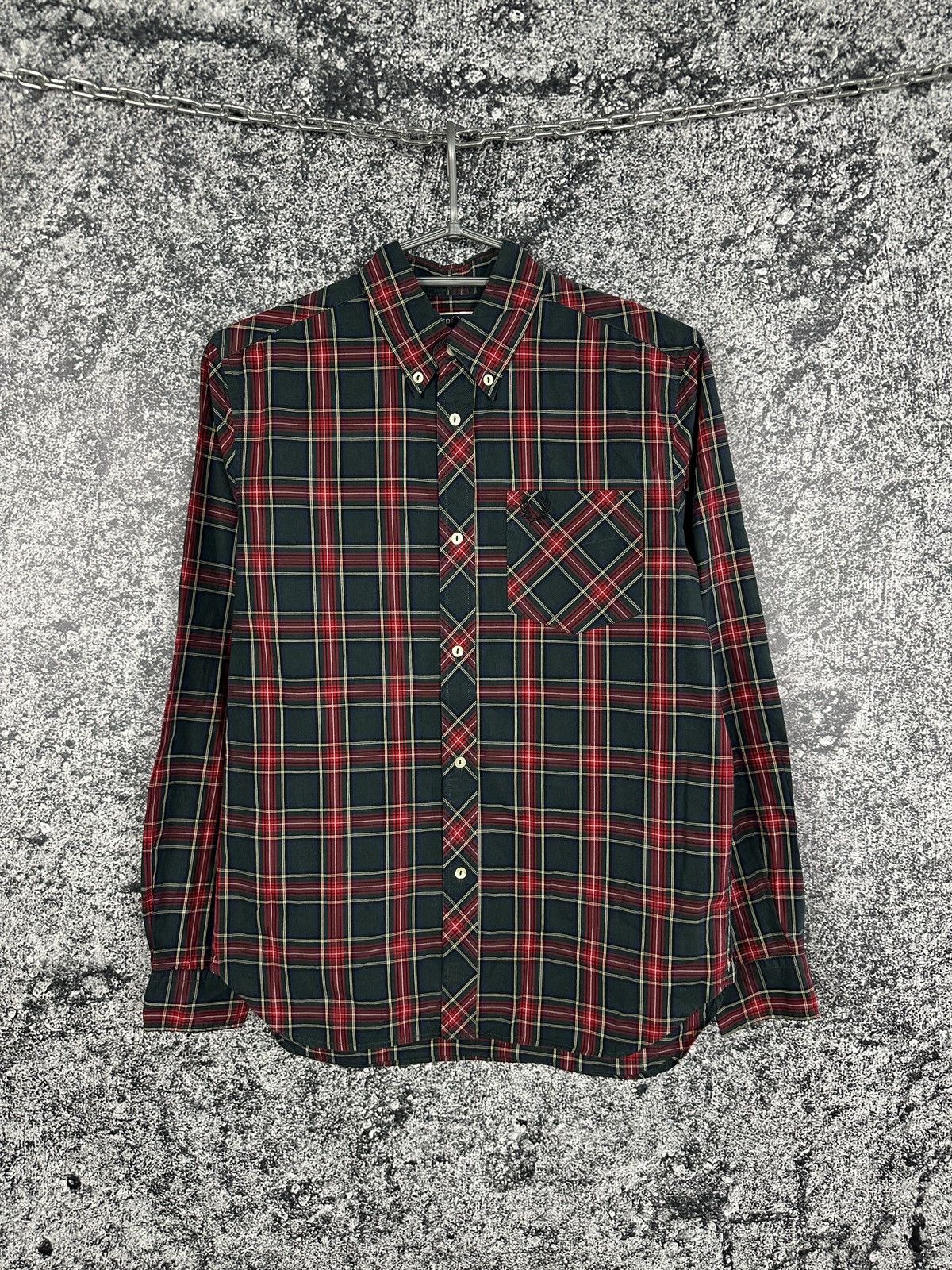 Fred Perry Fred Perry Reissues Long Sleeve Plaid Shirt Button Up Casual Size US S / EU 44-46 / 1 - 1 Thumbnail