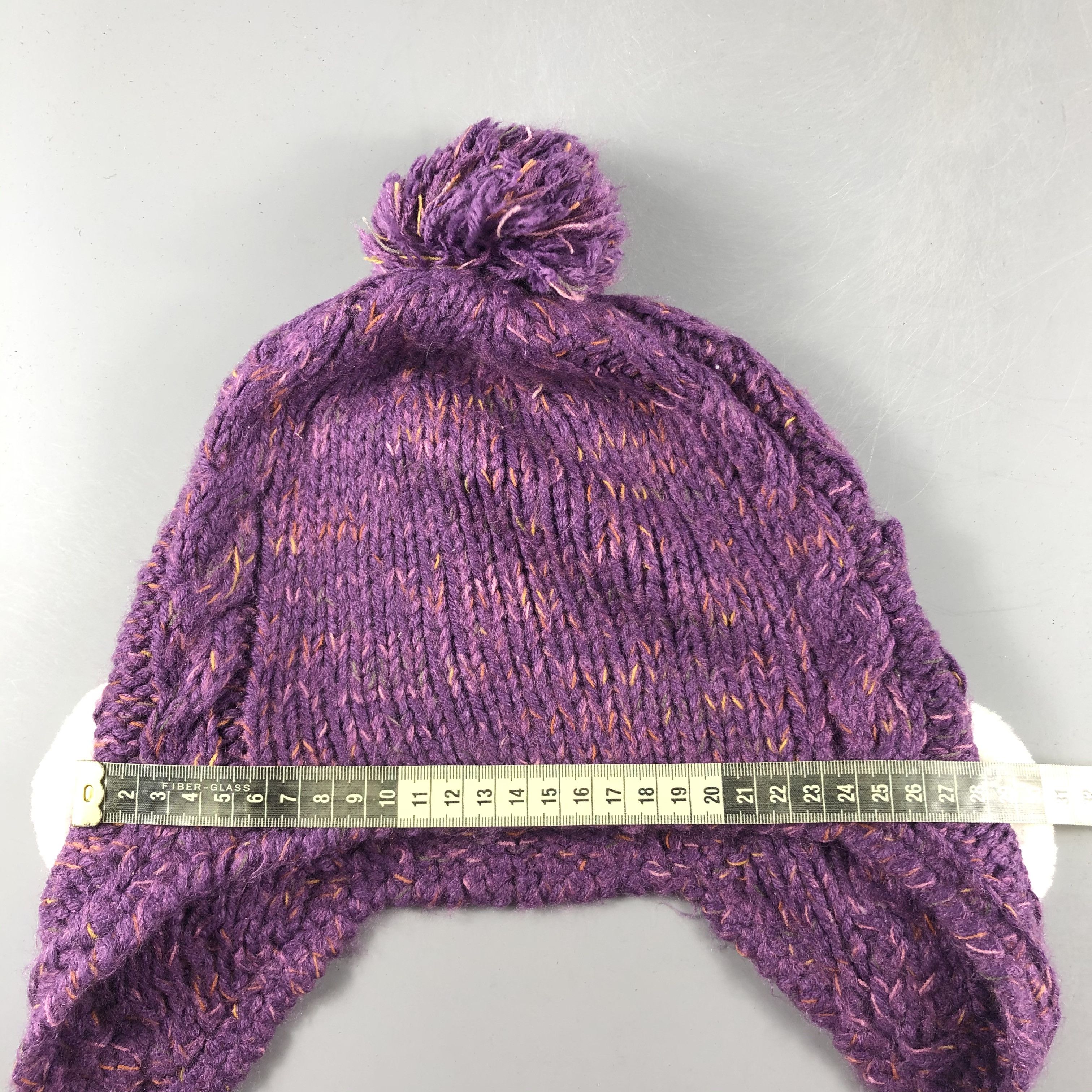 Japanese Brand × Vintage Ear Flap Hat Beanie Snow Hat Snow Cap -D161 Size ONE SIZE - 3 Thumbnail