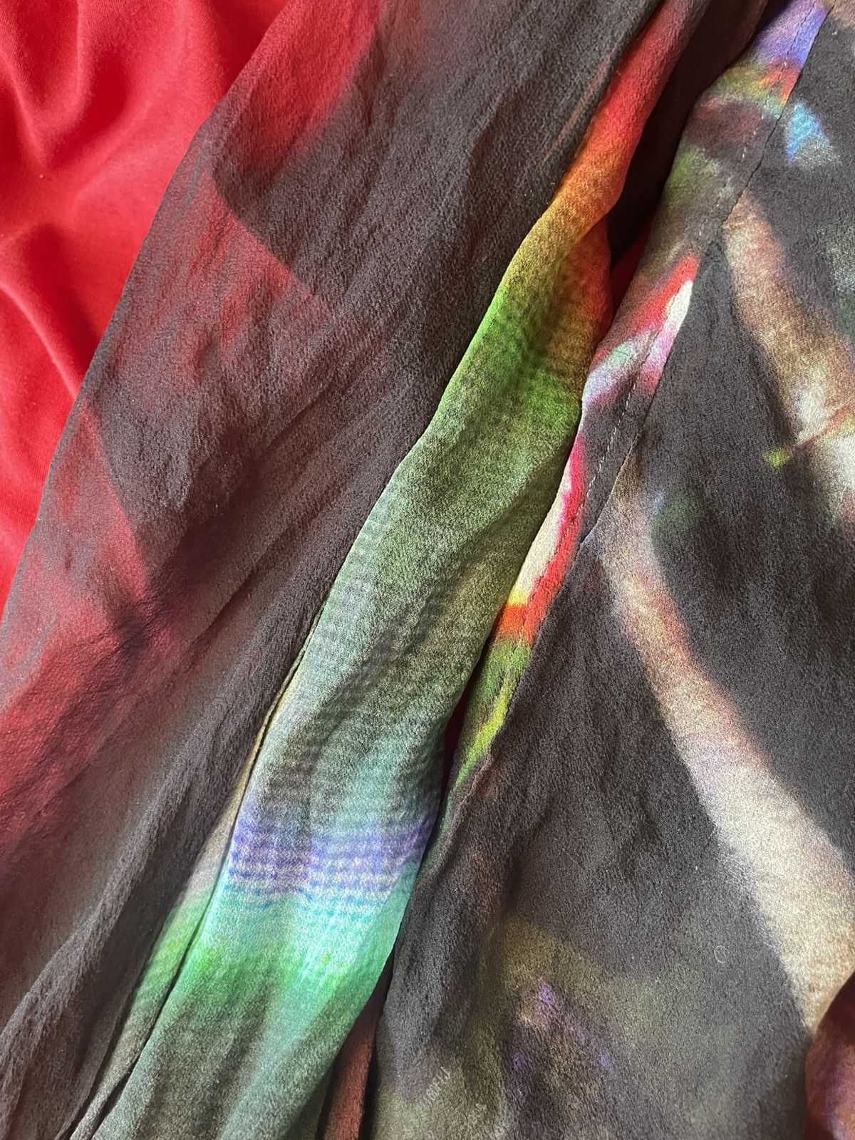 If Six Was Nine If Six Was Nine Psychedelic TXS-4 Silk Button Up Shirt Size US S / EU 44-46 / 1 - 14 Thumbnail