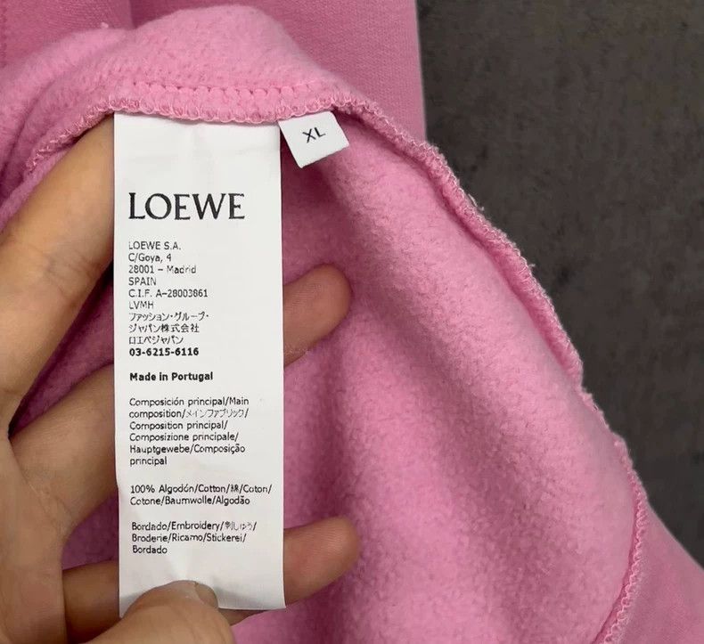 Loewe Loewe Wool ball embroidery Logo hoodie sweater Size XL / US 12-14 / IT 48-50 - 4 Thumbnail