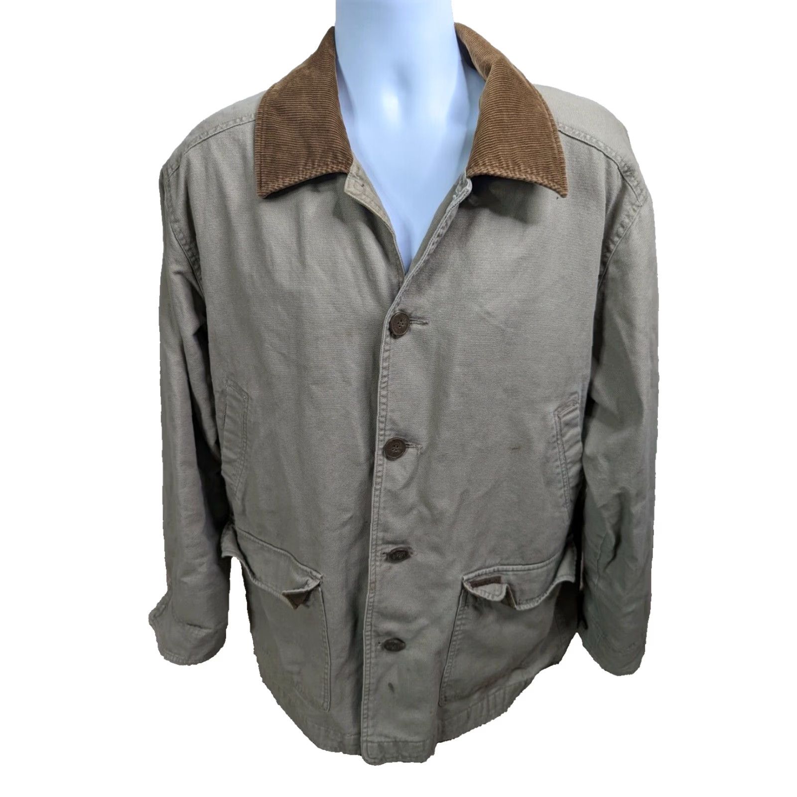 Vintage VINTAGE Gander Mountain Barn Chore Field Hunting Coat Jacket Beith Khaki Brown Large Size US L / EU 52-54 / 3 - 2 Thumbnail