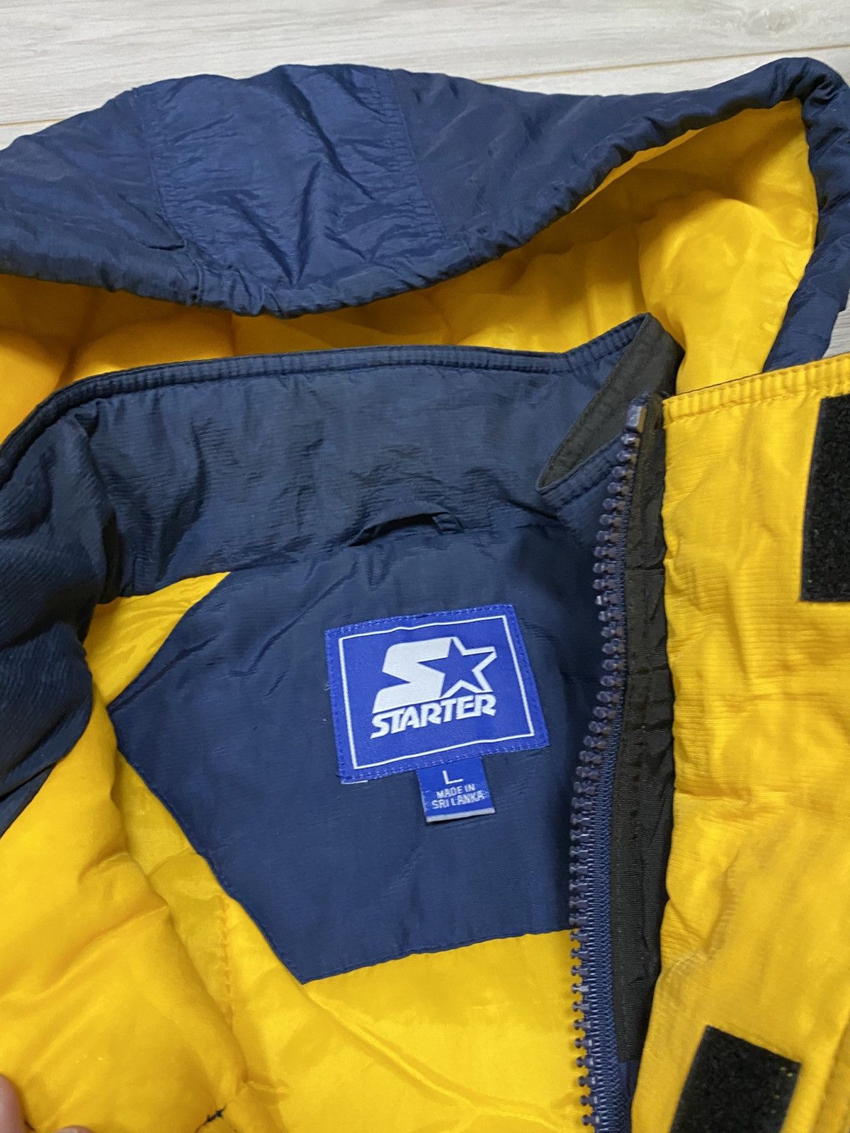 Starter Vintage Starter University of Michigan Jacket Size US L / EU 52-54 / 3 - 4 Thumbnail